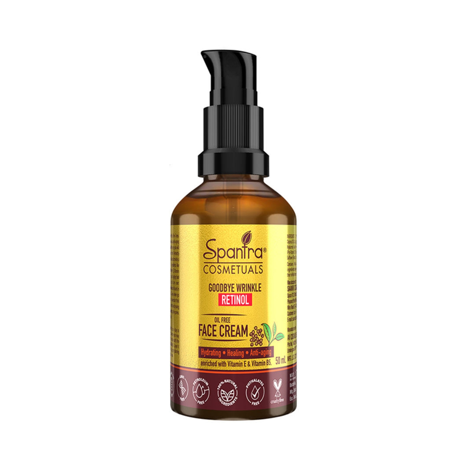 Spantra | Spantra Retinol Oil Free Face Cream (50ml)