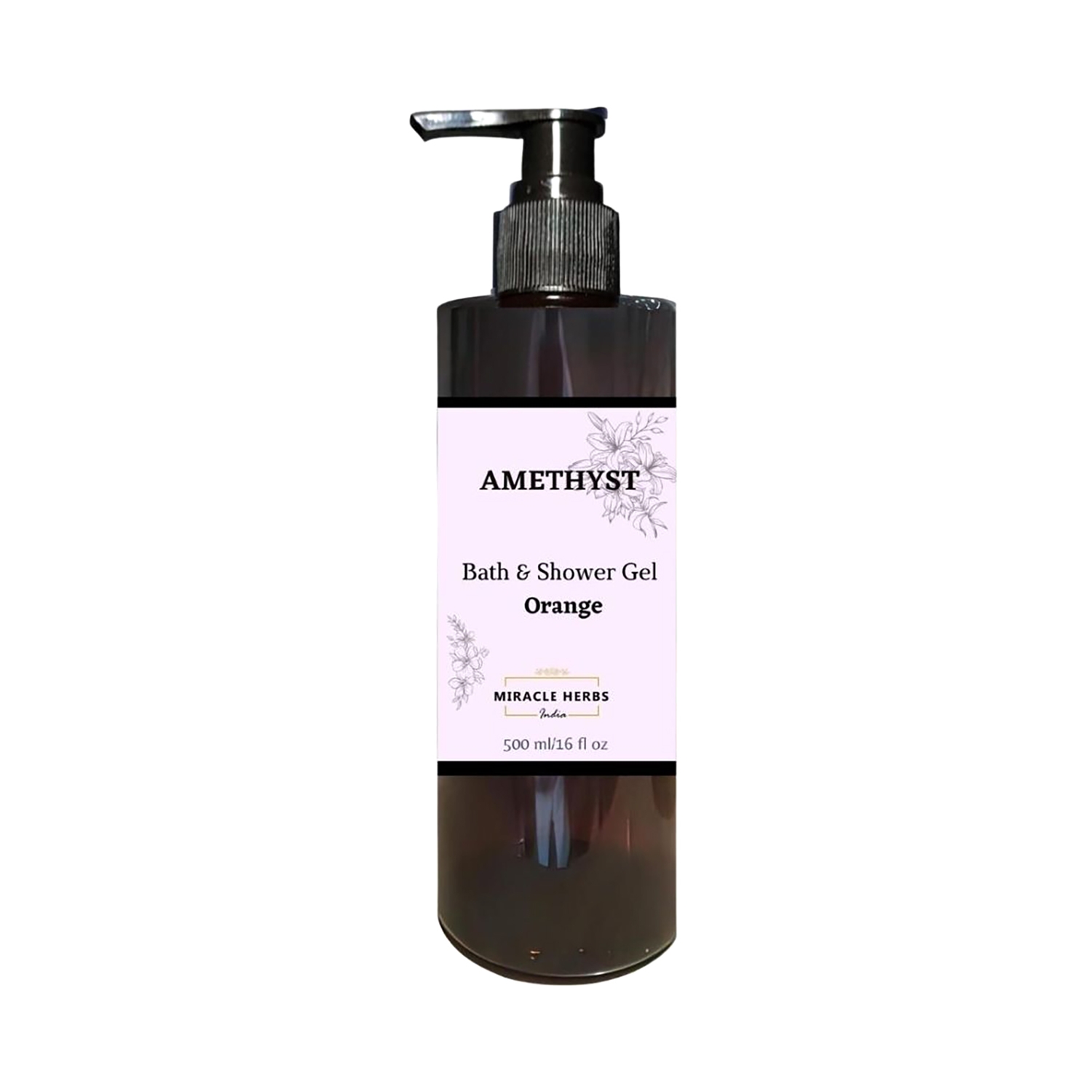 Miracle Herbs | Miracle Herbs Amethyst Orange Bath & Shower Gel (500ml)