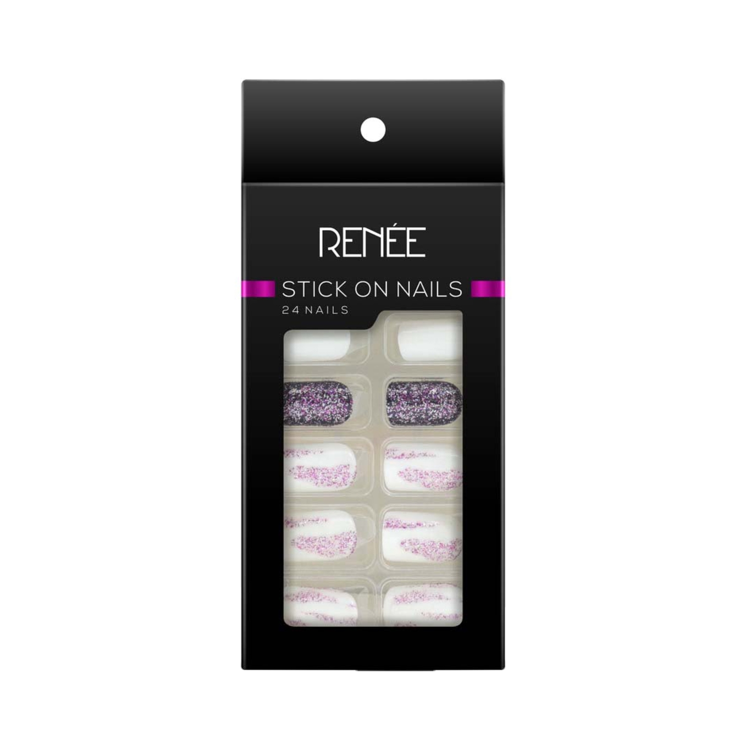 RENEE Stick On Nail Art Kits - DN01 (24 Pcs)