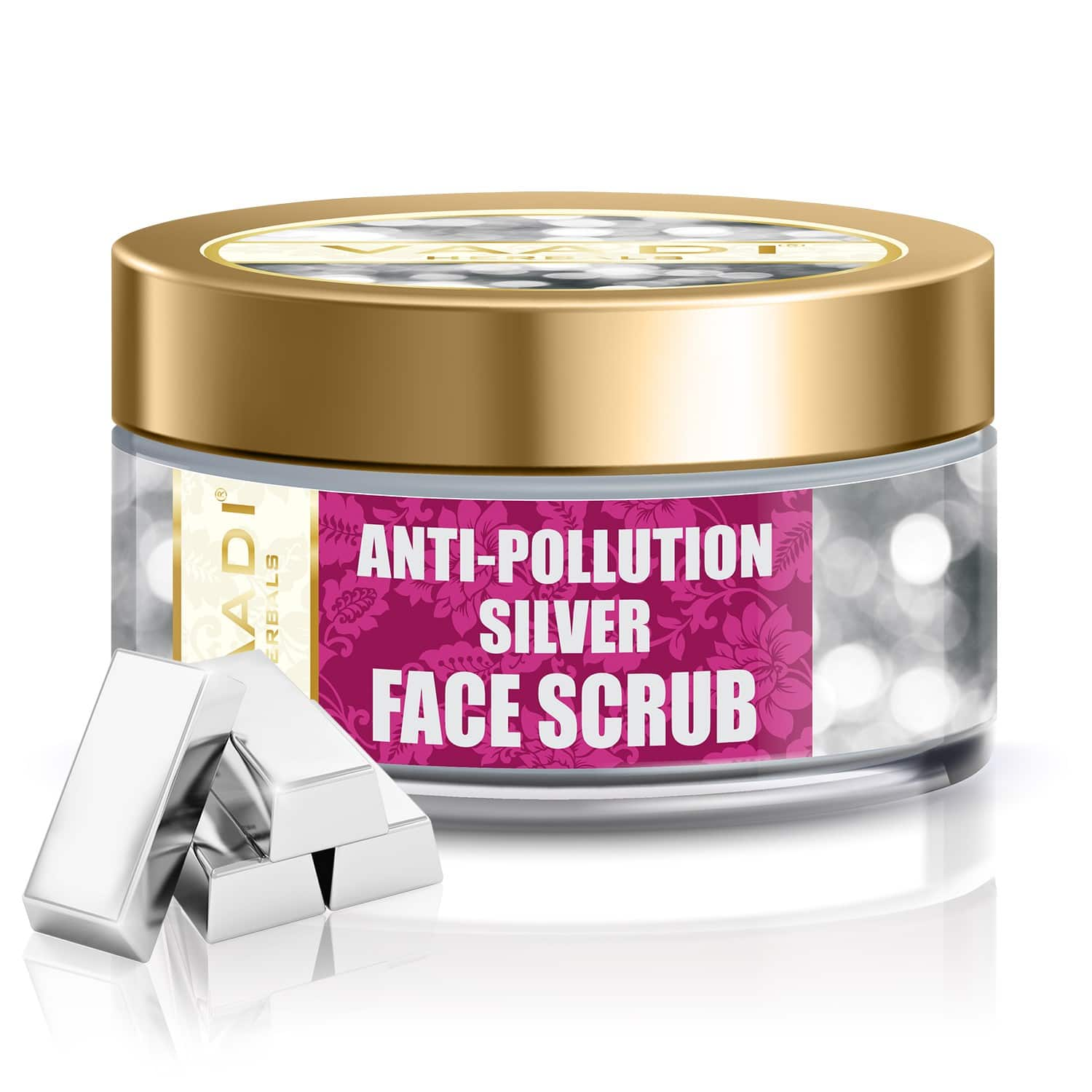 Vaadi Herbals | Vaadi Herbals Anti-Pollution Silver Face Scrub (50g)