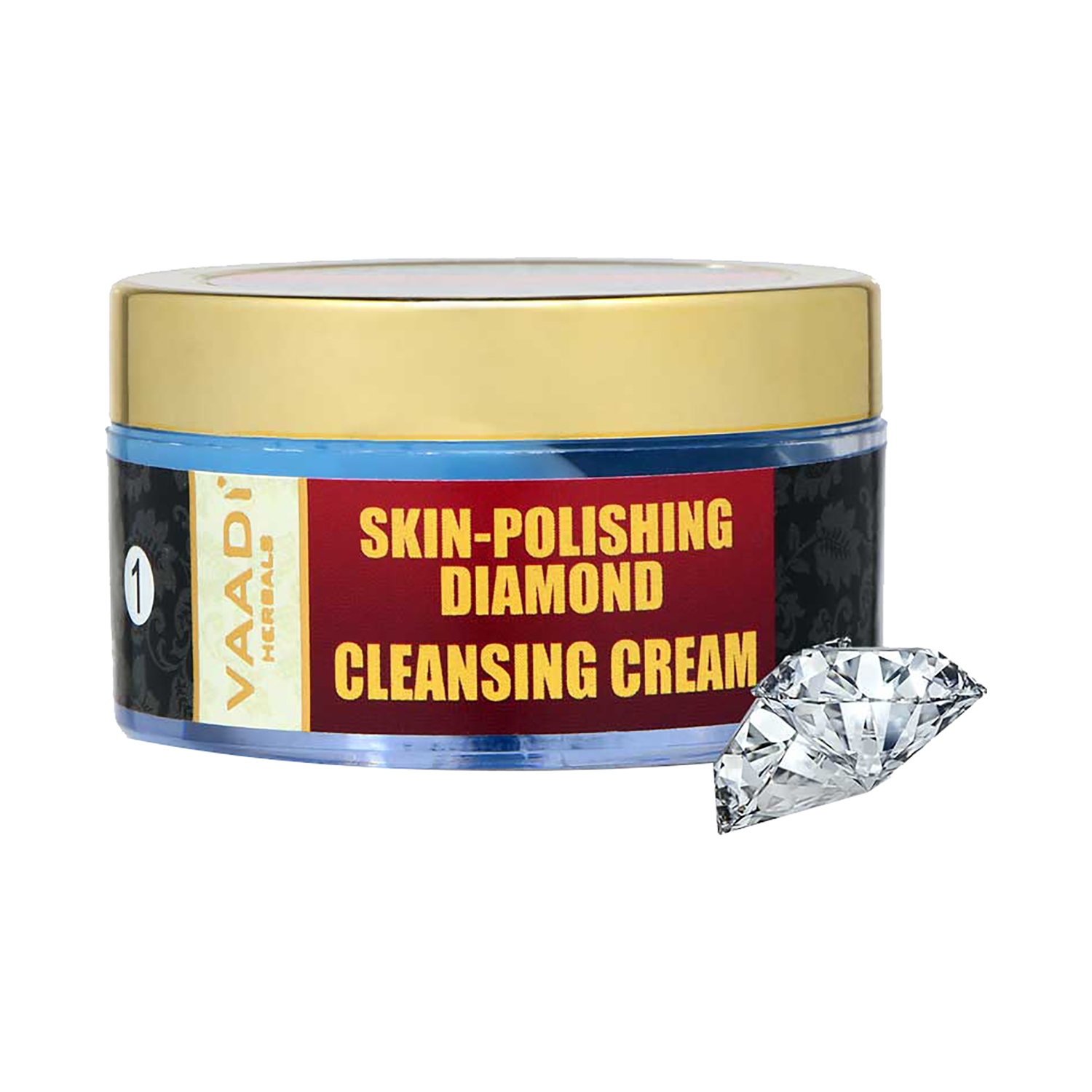 Vaadi Herbals Skin-Polishing Diamond Cleansing Cream (50g)