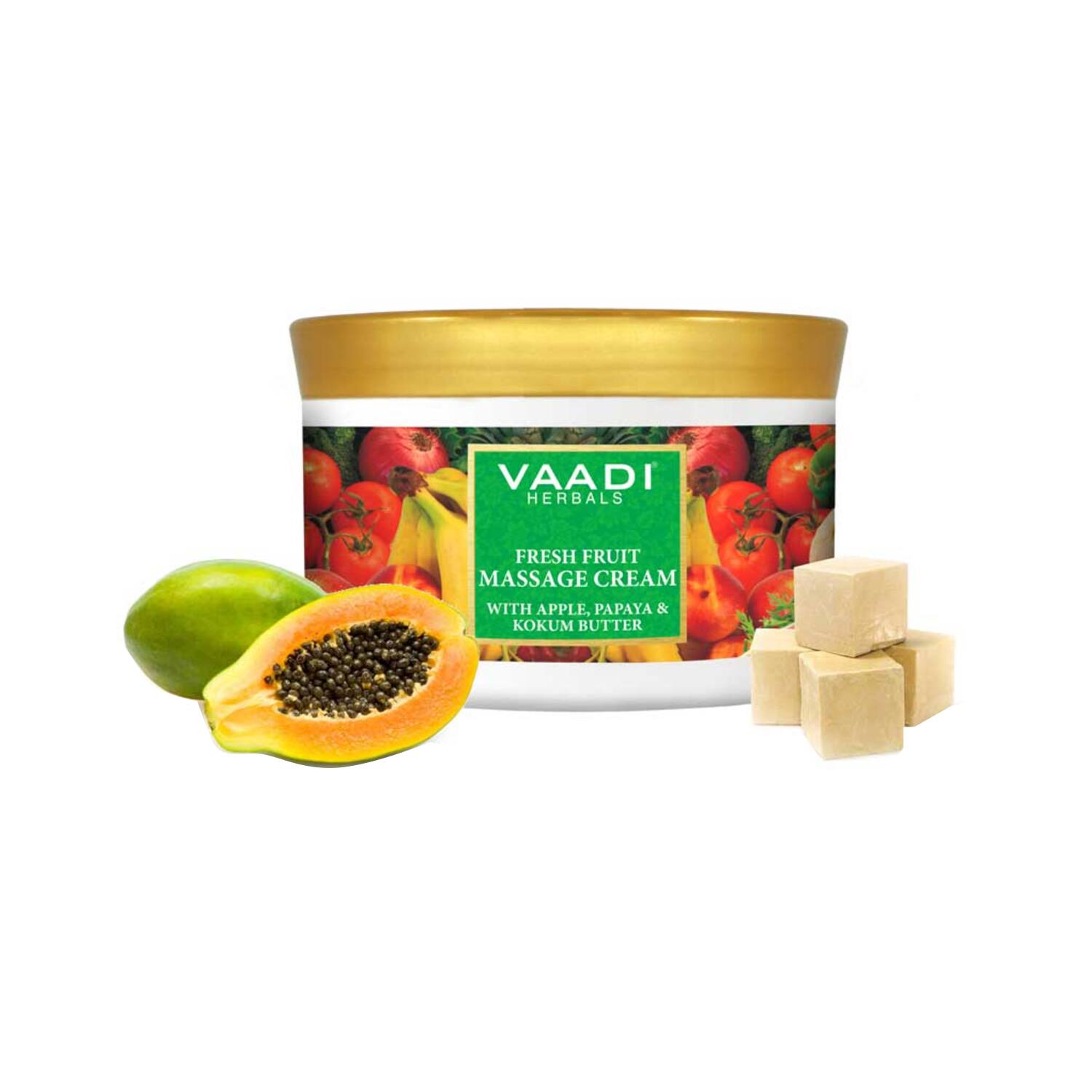 Vaadi Herbals | Vaadi Herbals Fresh Fruit Massage Cream (500g)