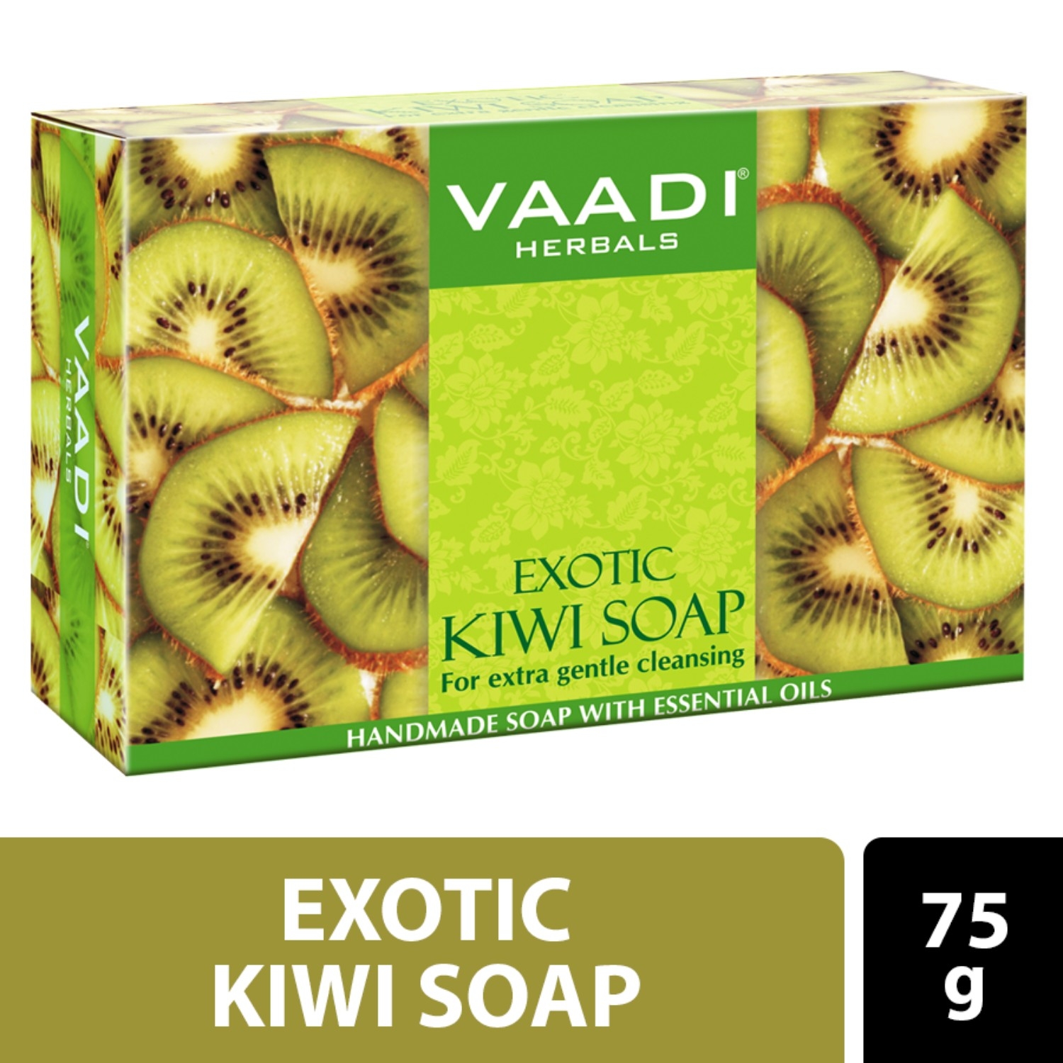 Vaadi Herbals | Vaadi Herbals Exotic Kiwi Soap With Green Apple Extract (75g)