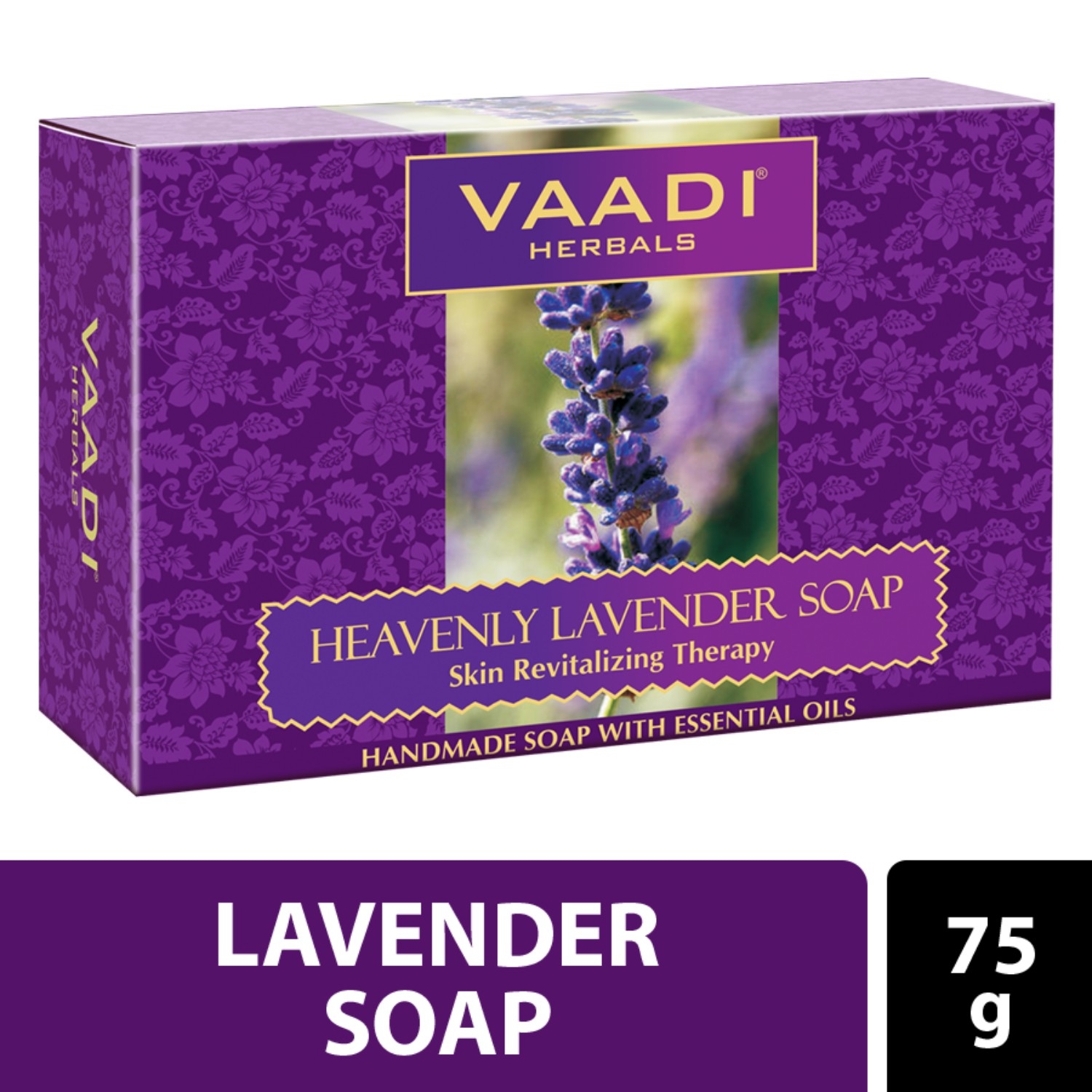 Vaadi Herbals | Vaadi Herbals Heavenly Lavender Soap (75g)