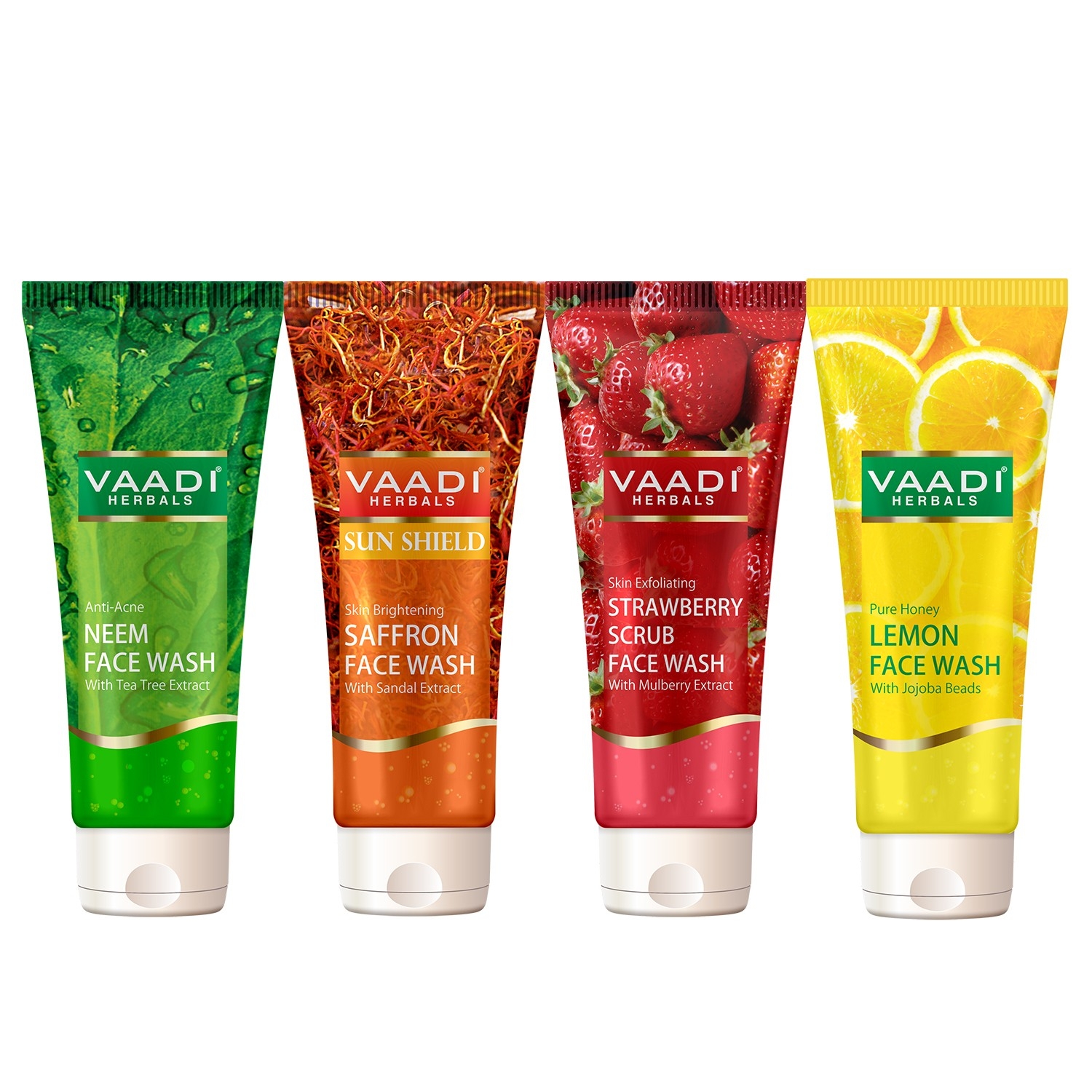 Vaadi Herbals | Vaadi Herbals Assorted Pack Face Wash (4 Pcs)