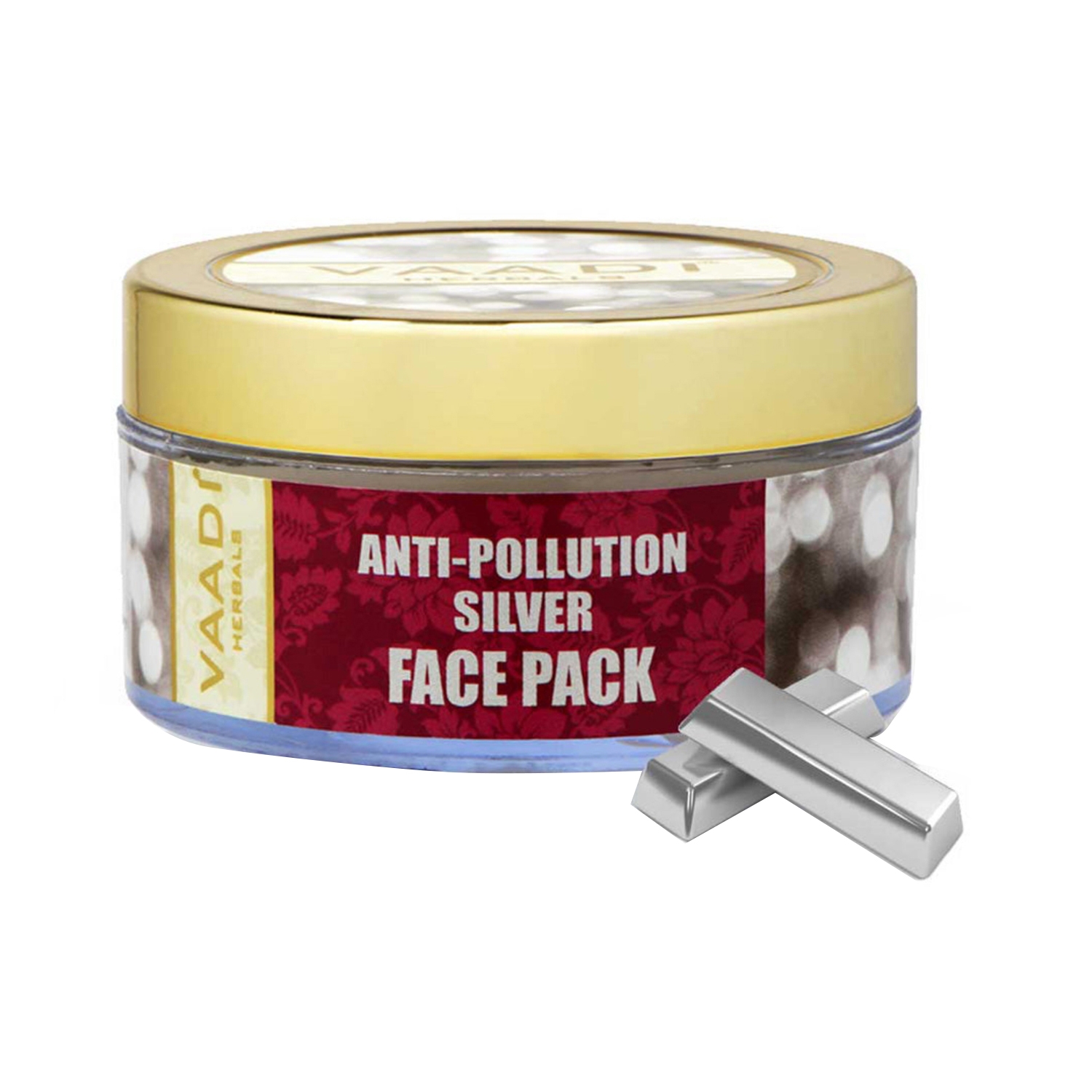 Vaadi Herbals Anti Pollution Silver Face Pack (70g)