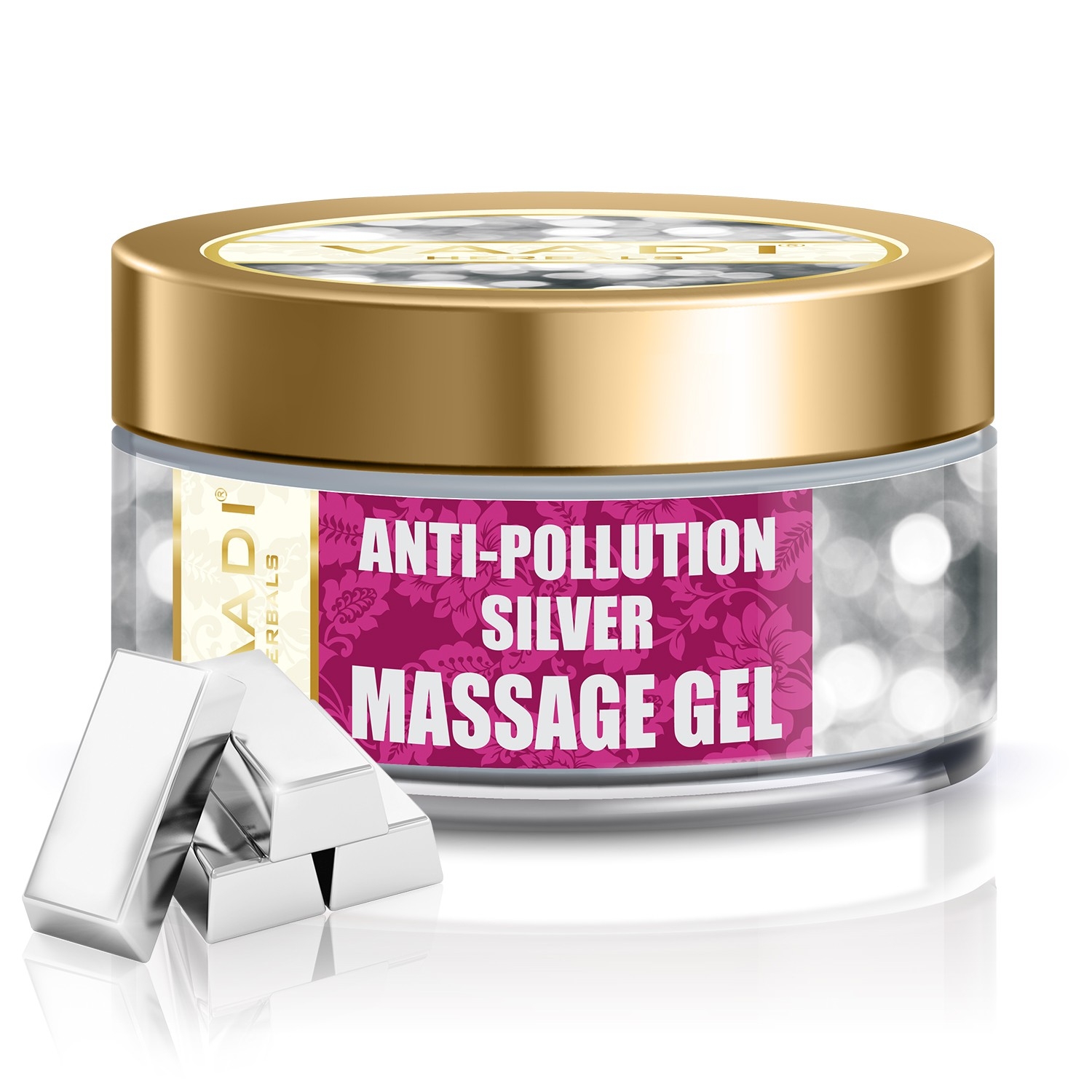 Vaadi Herbals | Vaadi Herbals Anti-Pollution Silver Massage Gel (50g)