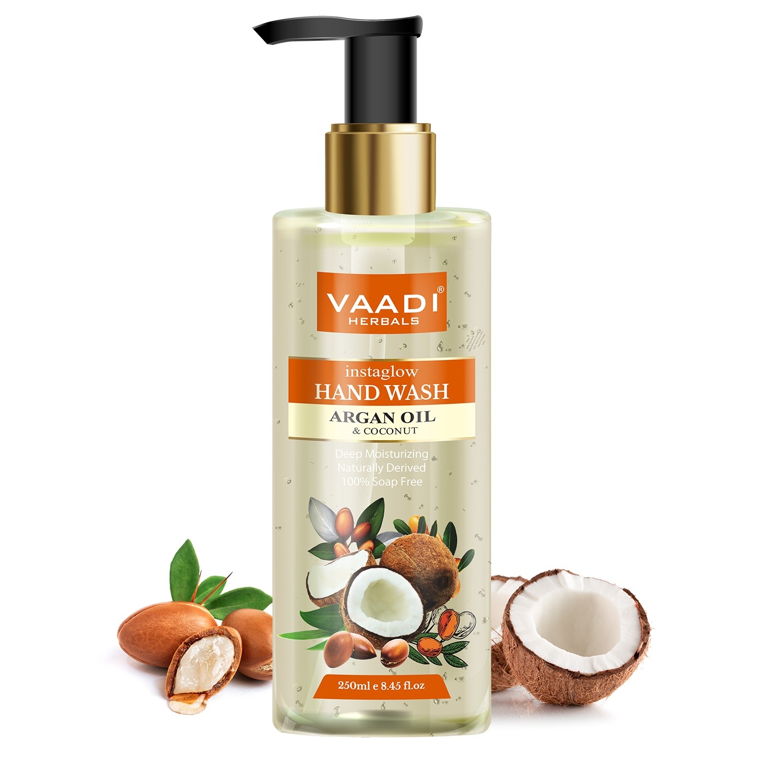 Vaadi Herbals | Vaadi Herbals Instaglow Argan Oil and Coconut Hand Wash (250ml)