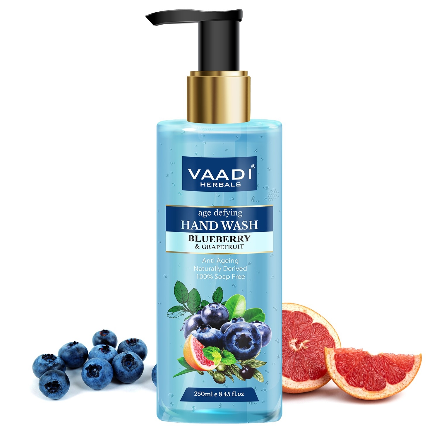 Vaadi Herbals | Vaadi Herbals Age Defying Blueberry and Grapefruit Hand Wash (250ml)