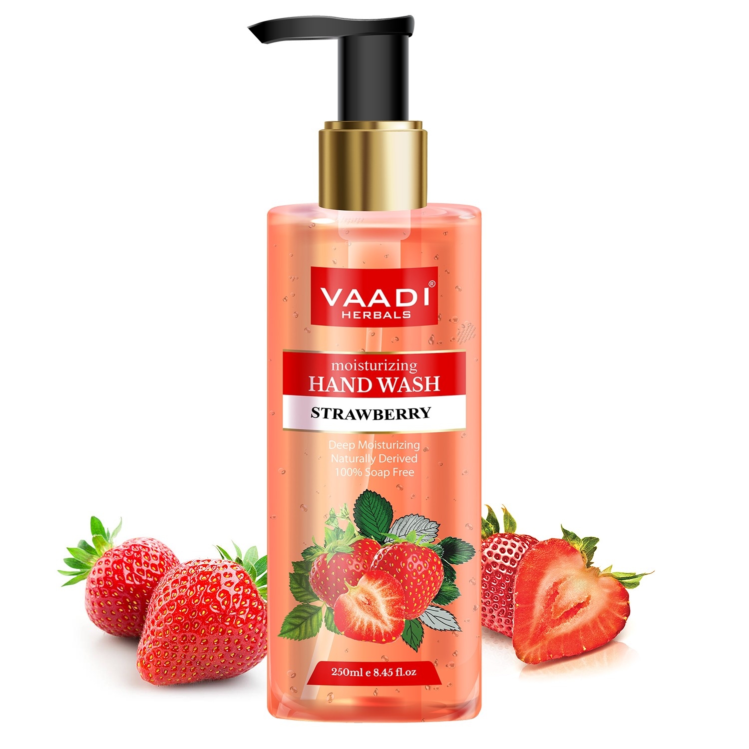 Vaadi Herbals | Vaadi Herbals Deep Moisturising Strawberry Hand Wash (250ml)