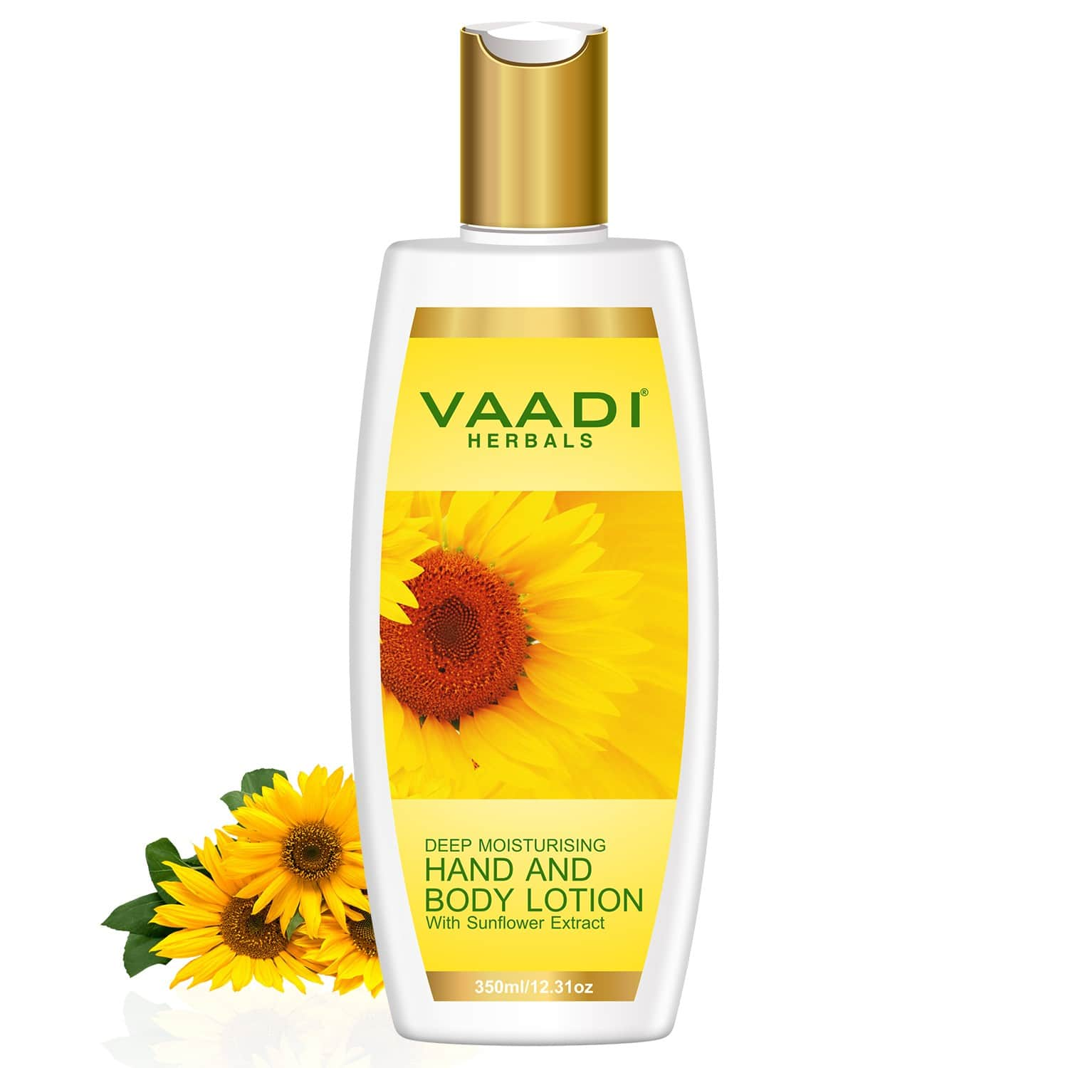 Vaadi Herbals | Vaadi Herbals Hand and Body Lotion With Sunflower Extract (350ml)