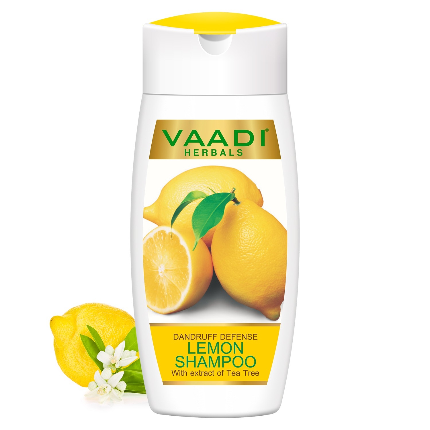 Vaadi Herbals | Vaadi Herbals Dandruff Defense Lemon Shampoo With Extract Of Tea Tree (110ml)