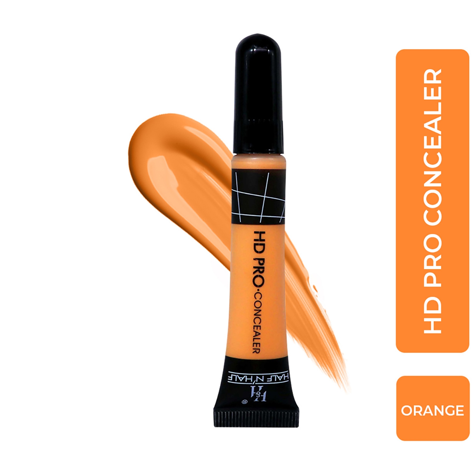 Half N Half HD Pro Face Makeup Concealer - 06 Orange (8g)