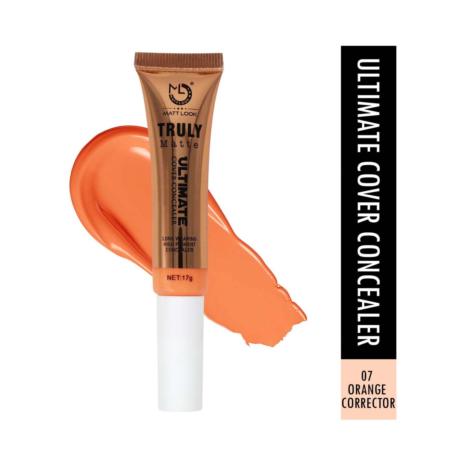 Matt Look | Matt Look Truly Matte Ultimate Cover Concealer - 07 Orange Corrector (17g)