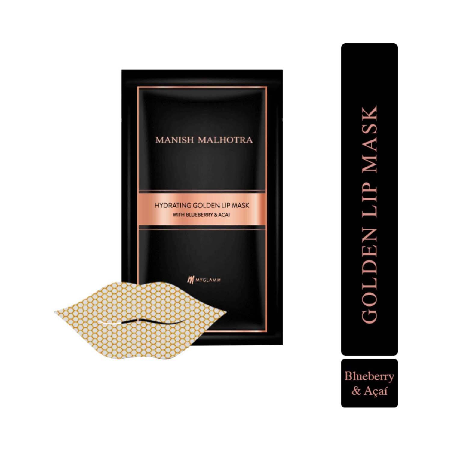 MyGlamm | MyGlamm Manish Malhotra Beauty Hydrating Golden Lip Mask - (5g)