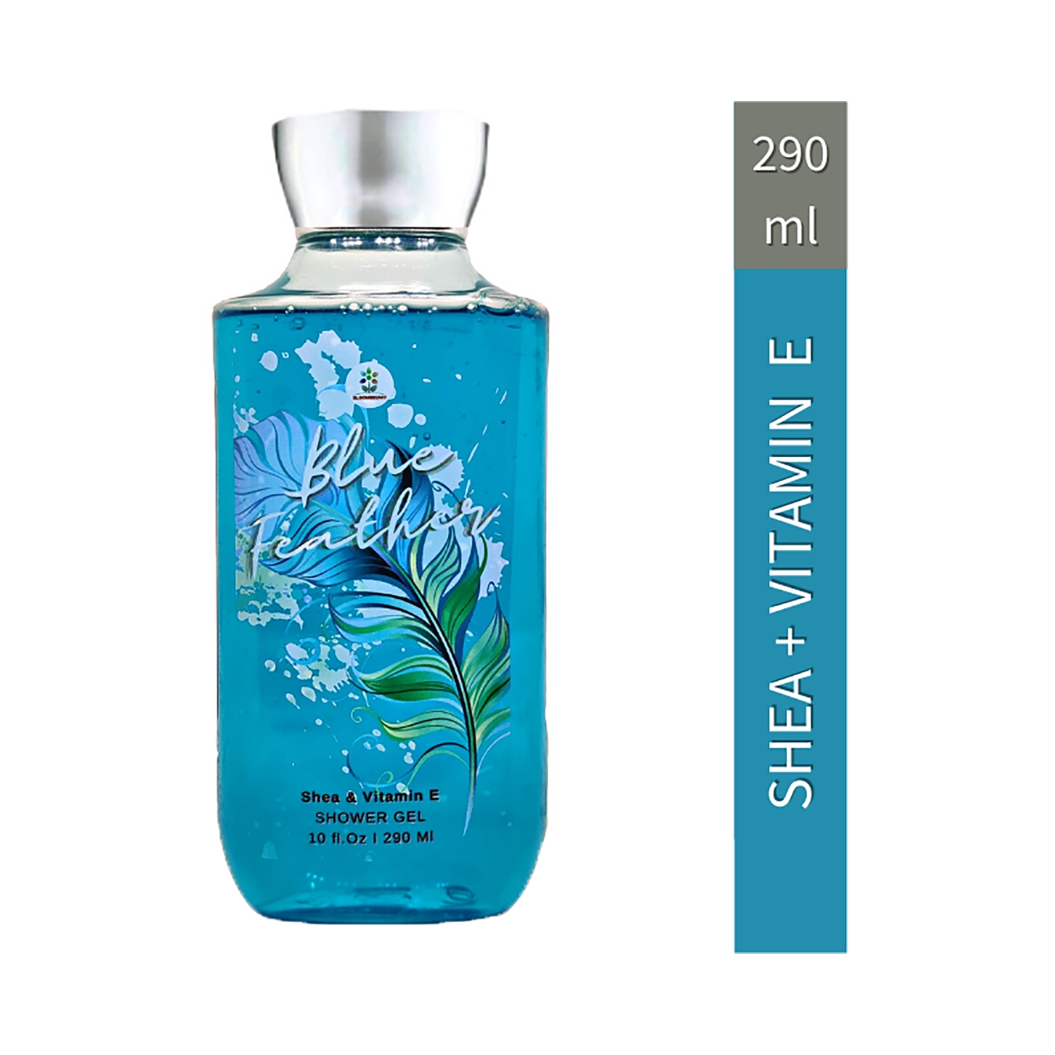 Bloomsberry | Bloomsberry Blue Feather Shower Gel (290ml)