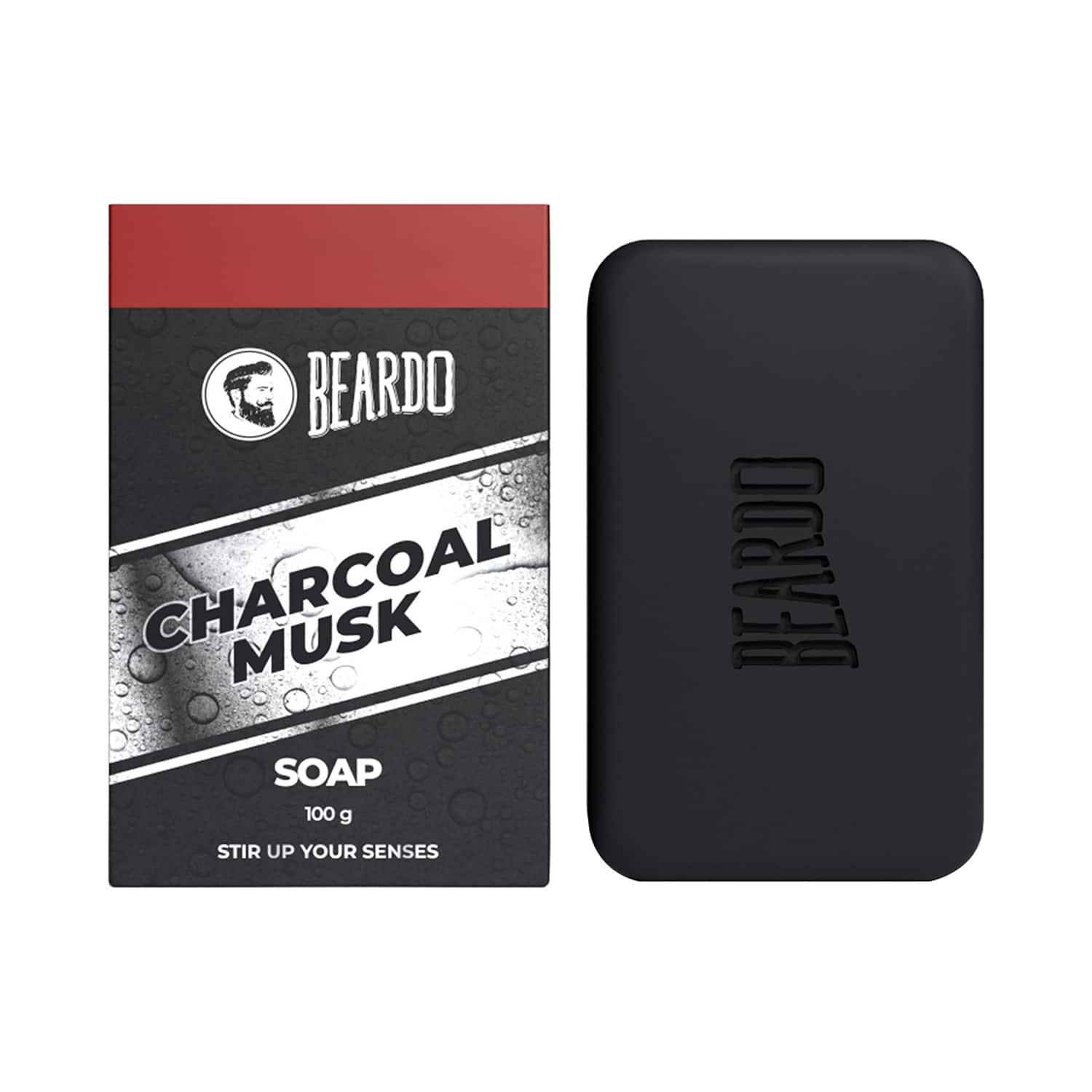 Beardo | Beardo Charcoal Musk Soap For Men (100g)