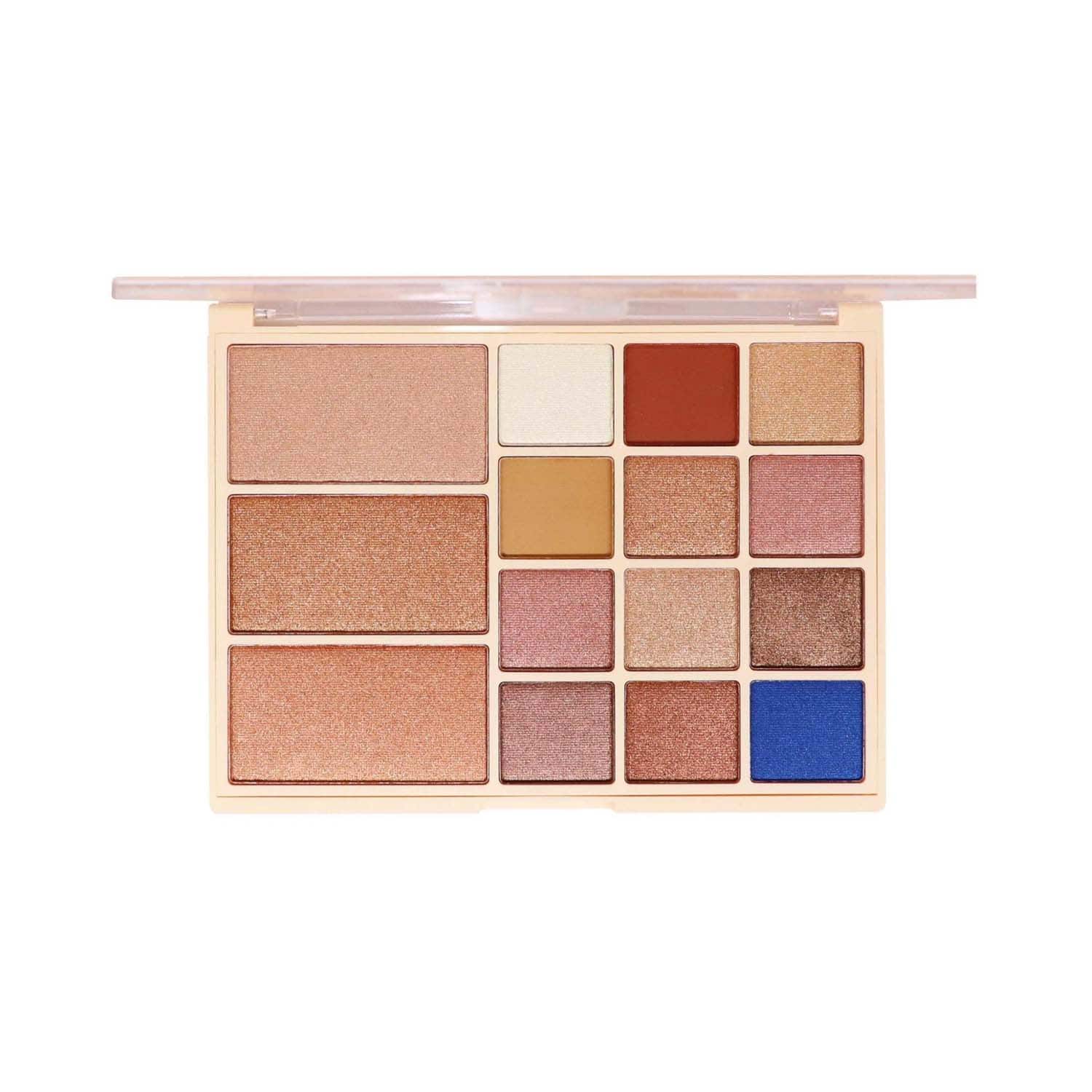 Matt Look | Matt Look 15-in-1 Baked Highlighter & Eyeshadow Palette - 03 Multicolor (33.6 g)
