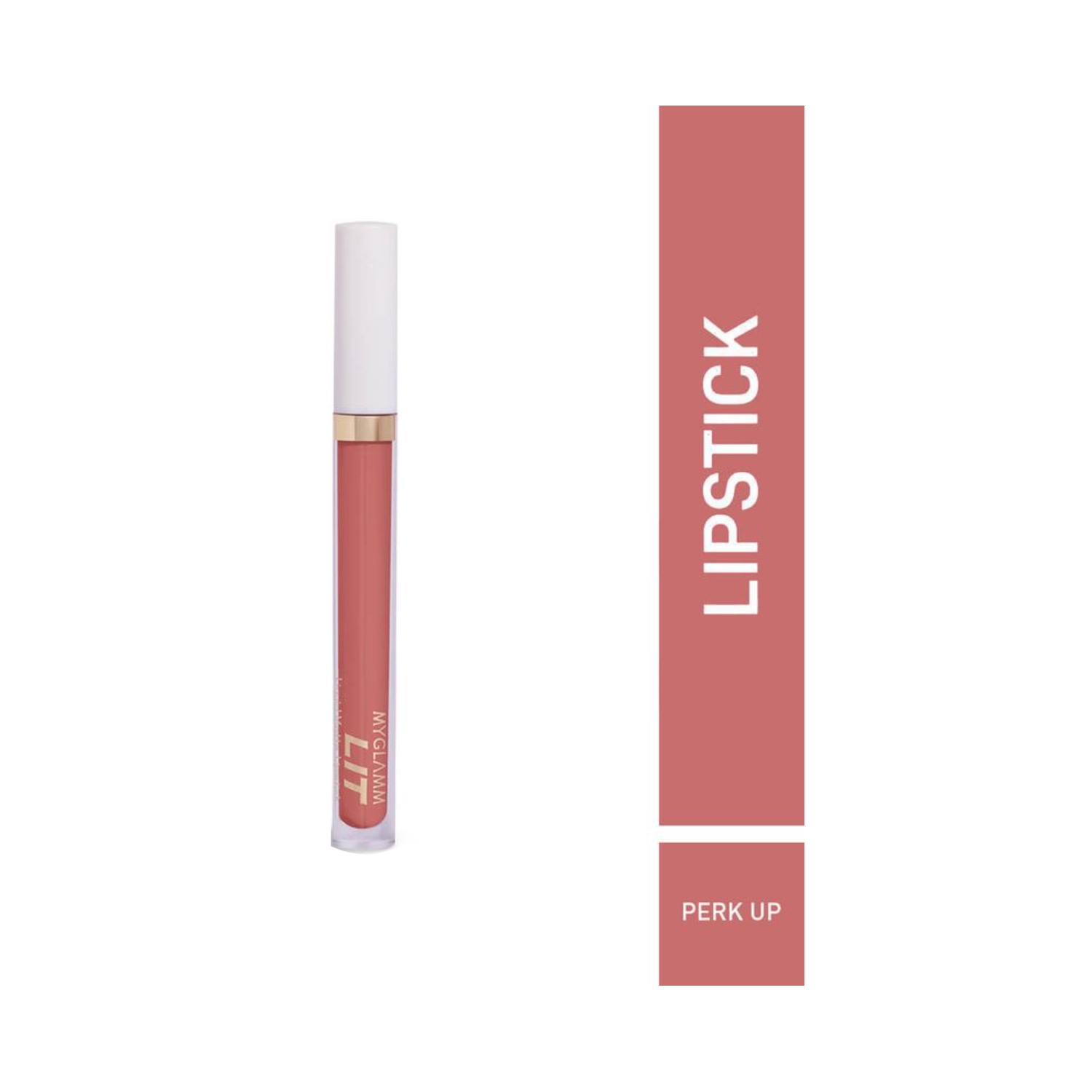 MyGlamm | MyGlamm LIT Liquid Matte Lipstick - Perk Up (3 ml)