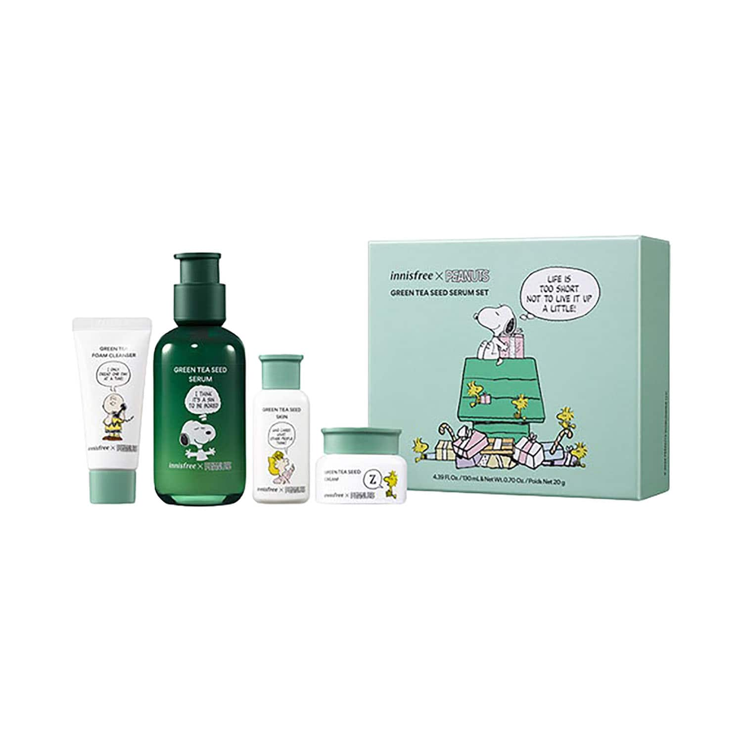 Innisfree | Innisfree Green Tea Seed Peanuts Edition Serum Set (2Pcs)