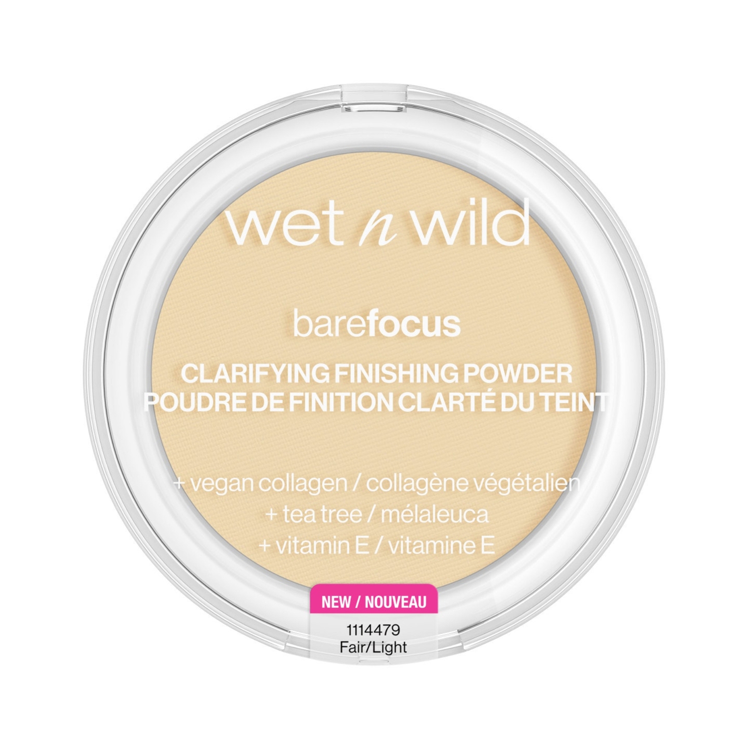 Wet n Wild Bare Focus Clarifying Finishing Powder - Fair/Light (7.8g)