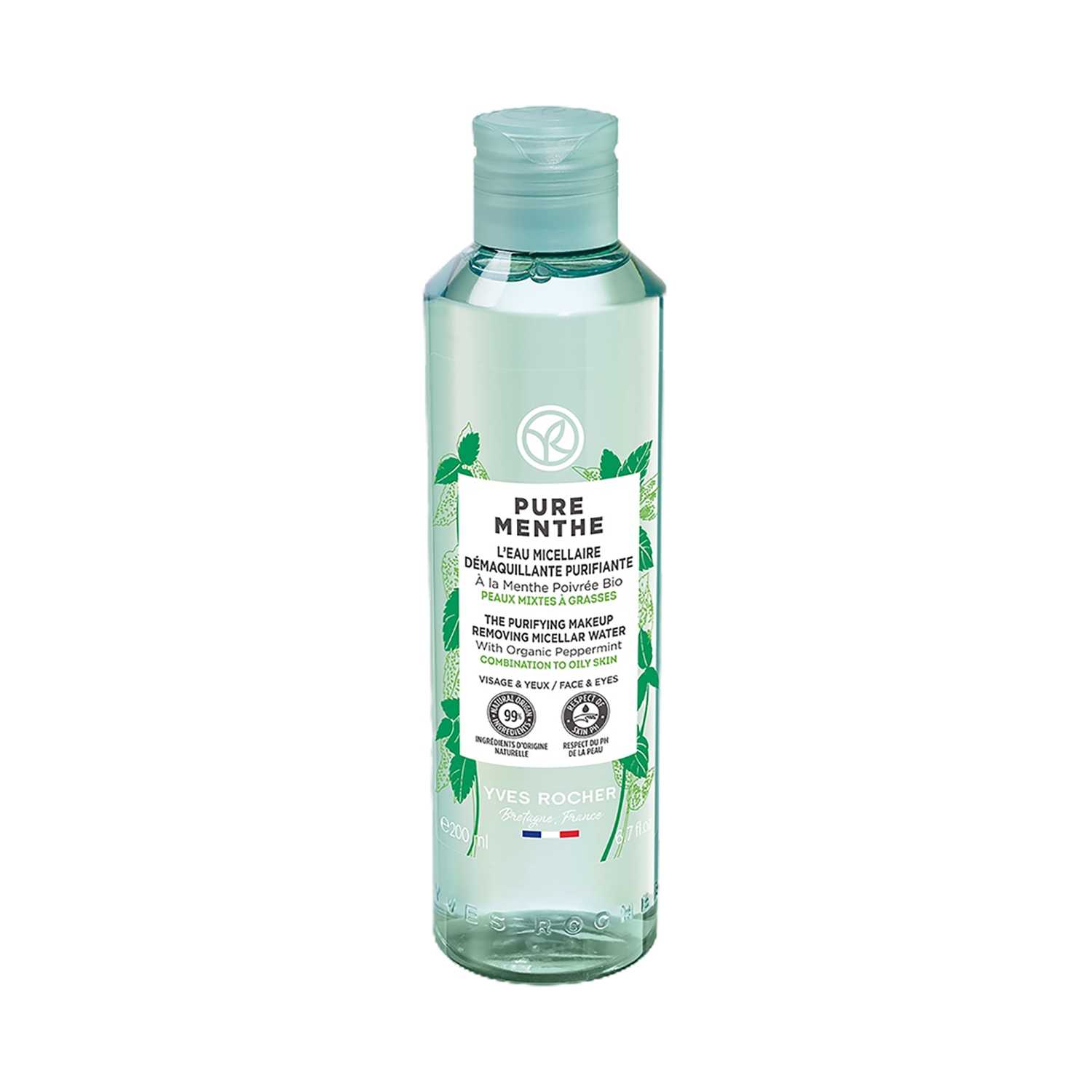 Yves Rocher | Yves Rocher Pure Menthe The Purifying Makeup Removing Micellar Water (200ml)