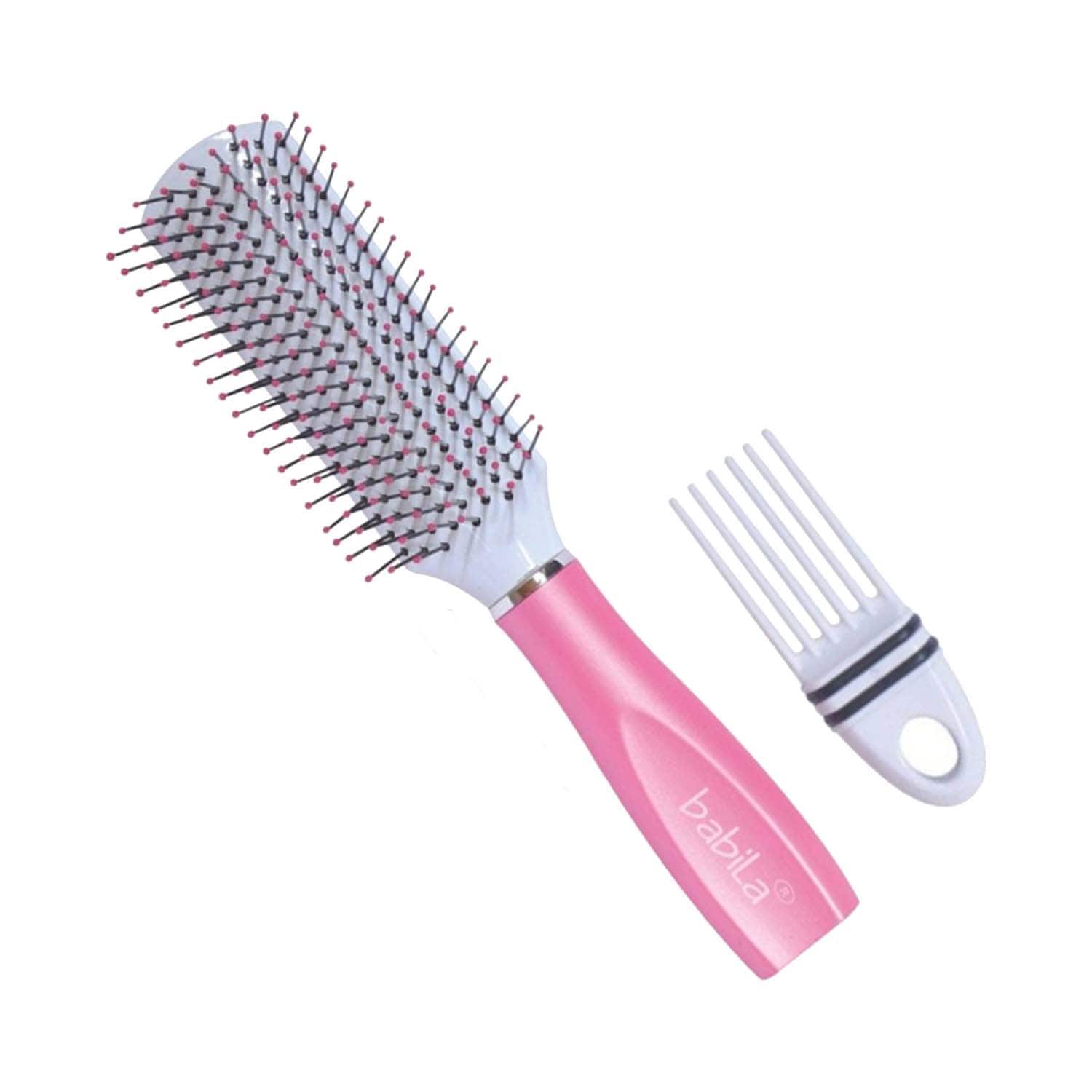 Babila | Babila Flat Hair Brush Two-In-One - HB-V122