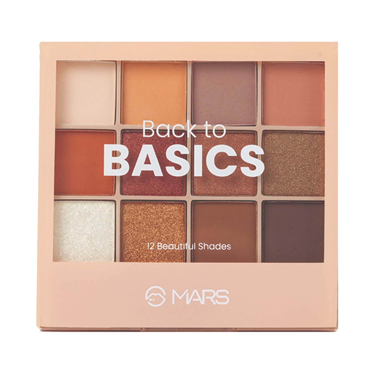 MARS | MARS Back To Basics Eyeshadow Palette - 02 Shade (14.4g)