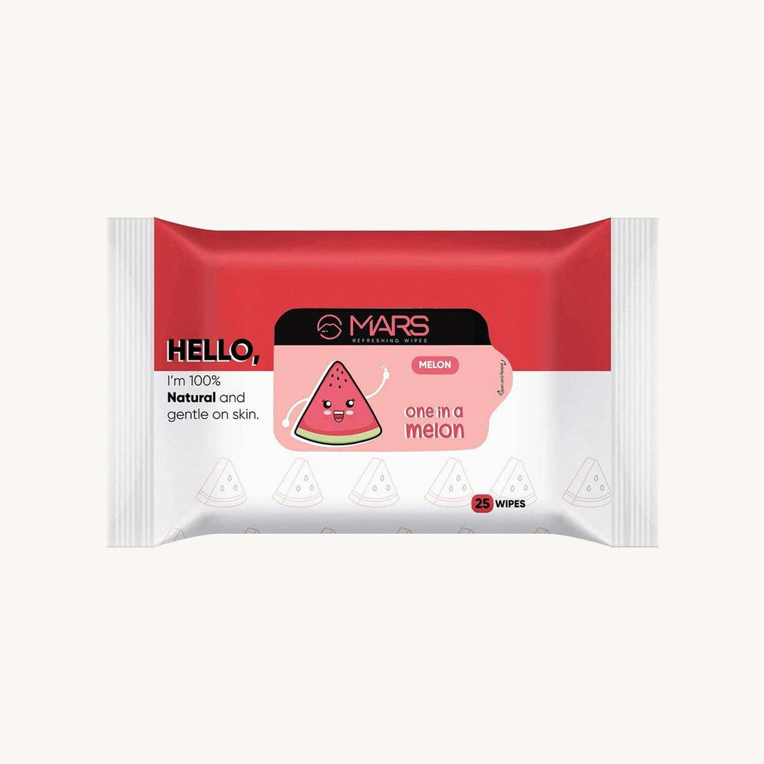 MARS | MARS Natural Wet Wipes - Melon (25 g)