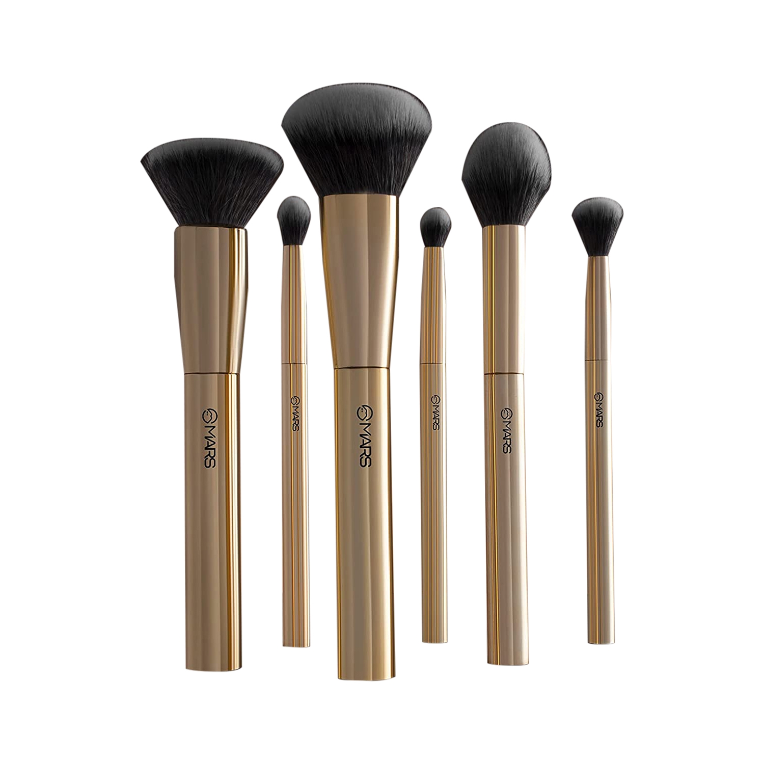 Heavenly Luxe 3-Piece Brush Set + Makeup Bag