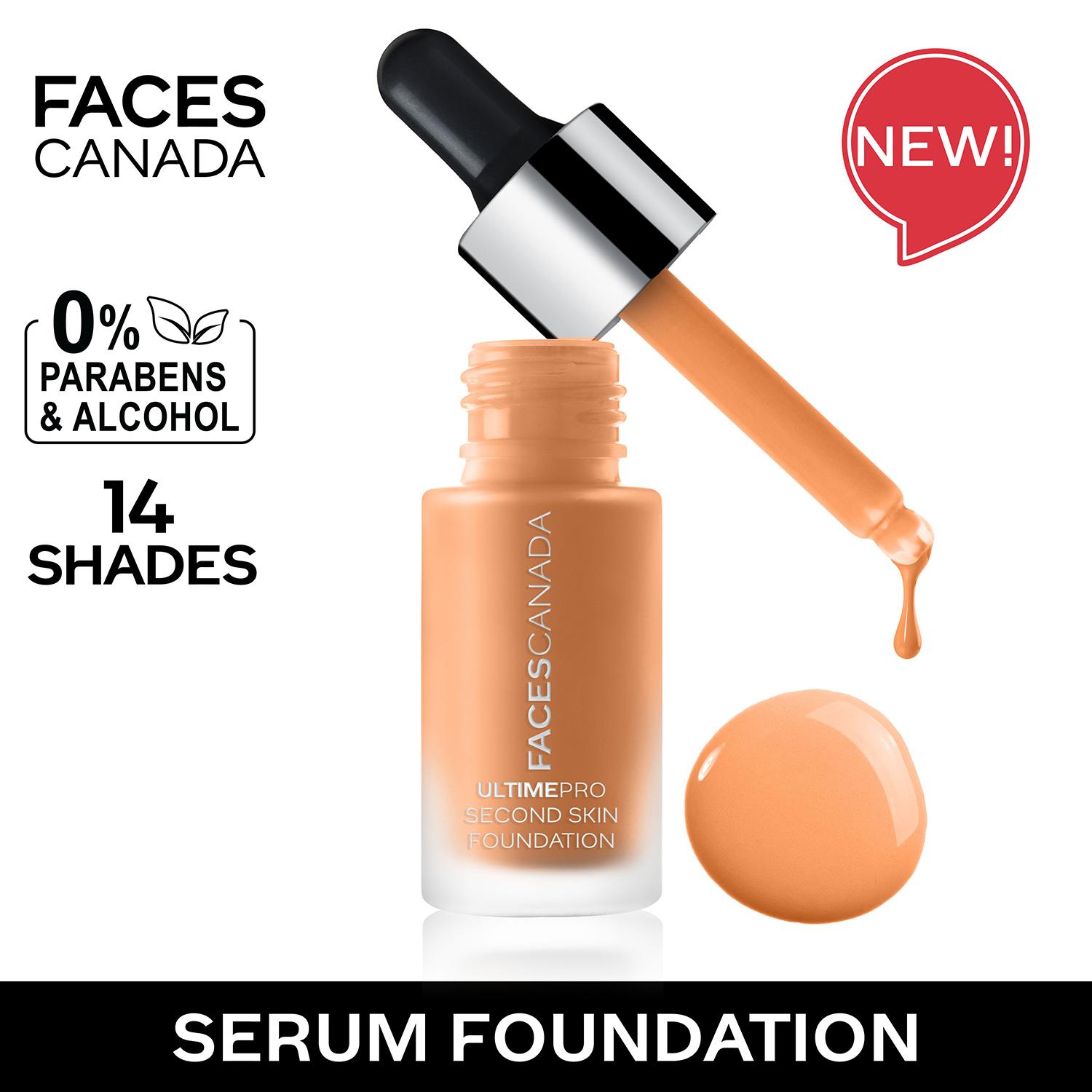 Faces Canada | Faces Canada Ultime Pro Second Skin Foundation - 32 Golden Beige (15ml)