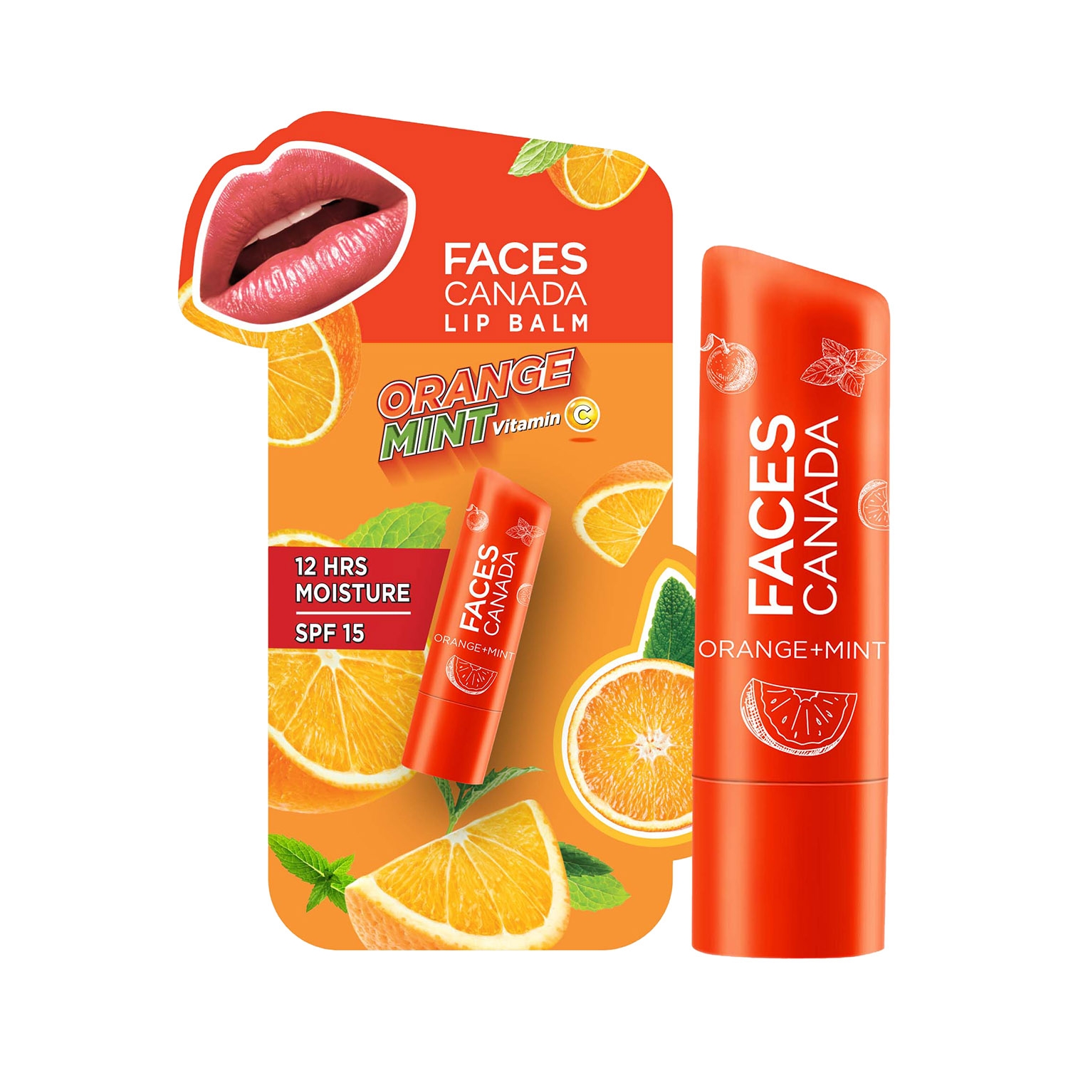Faces Canada | Faces Canada Lip Balm - 01 Orange Mint (4.8g)
