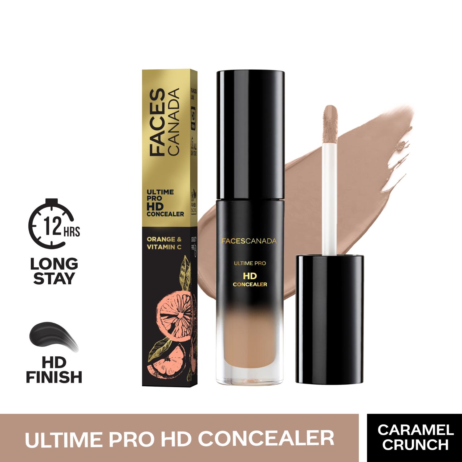 Faces Canada | Faces Canada Ultime Pro HD Concealer - Caramel Crunch 03, Natural Matte Finish (3.8 ml)
