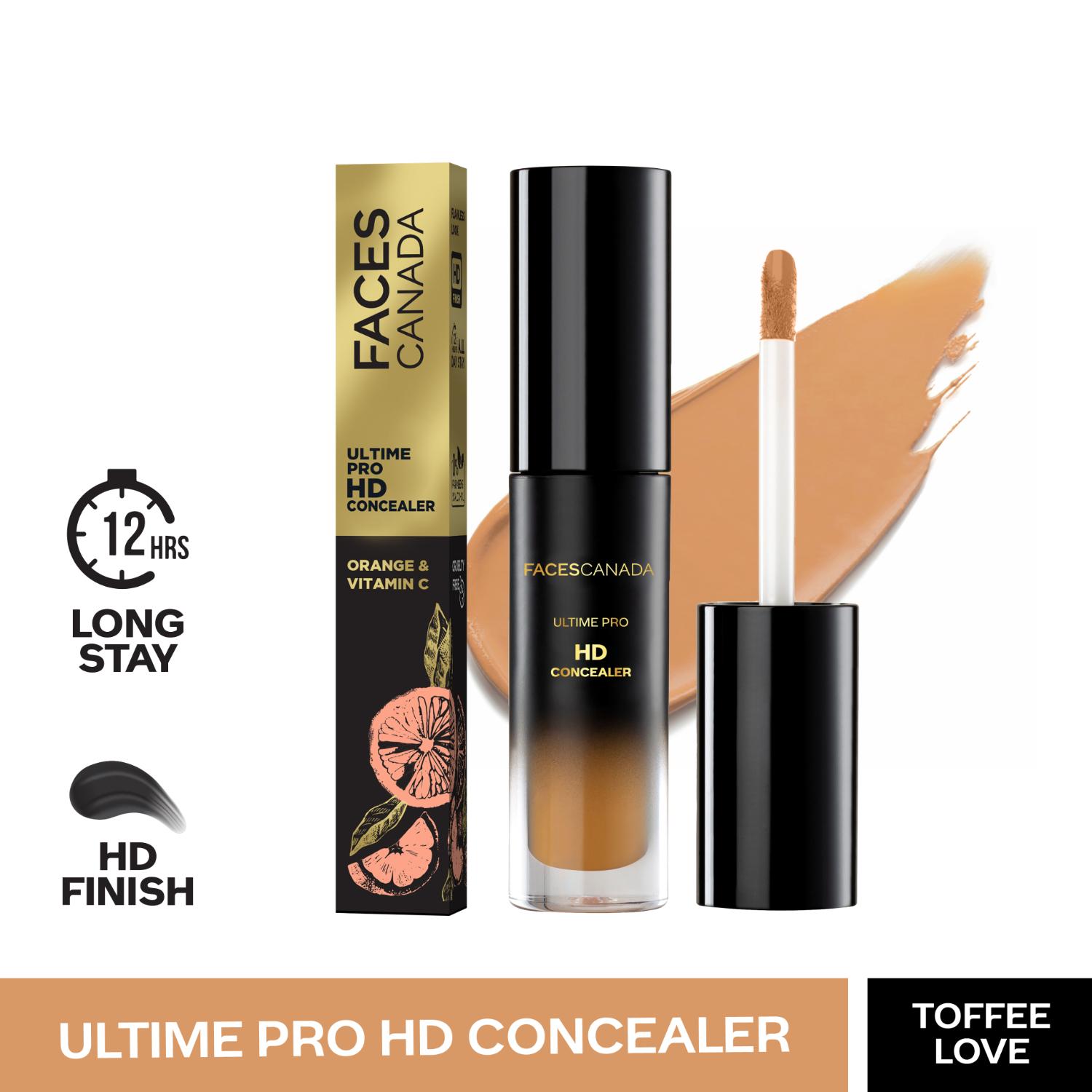 Faces Canada | Faces Canada Ultime Pro HD Concealer - Toffee Love 04, Natural Matte Finish (3.8 ml)