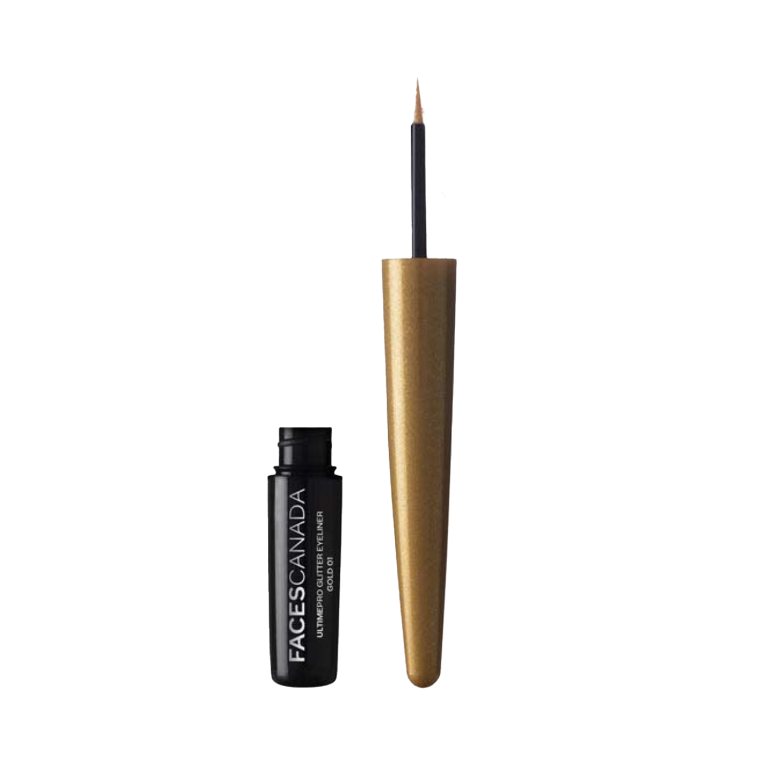 Faces Canada Ultime Pro Glitter Eyeliner - 01 Gold (1.7ml)