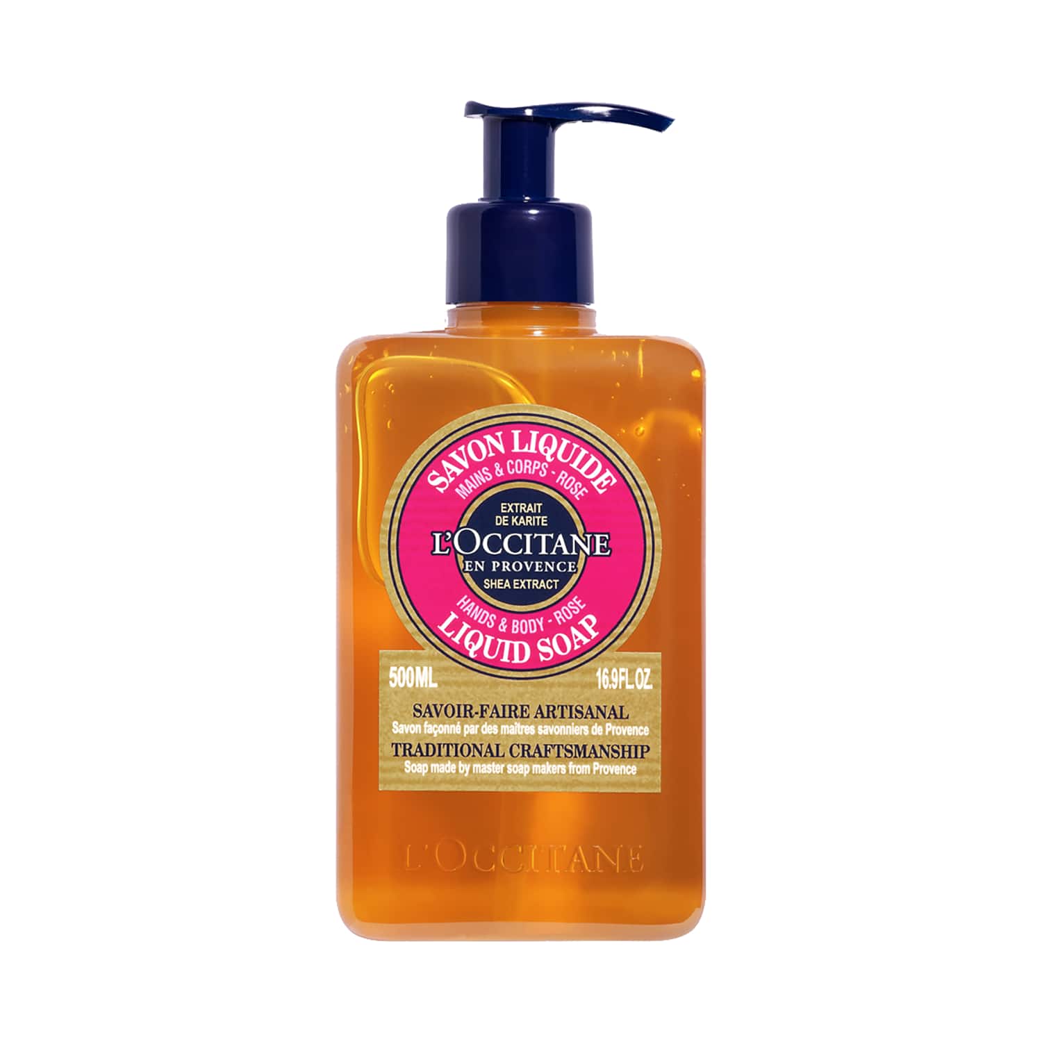 L'occitane | L'occitane Shea Rose Liquid Soap (500ml)