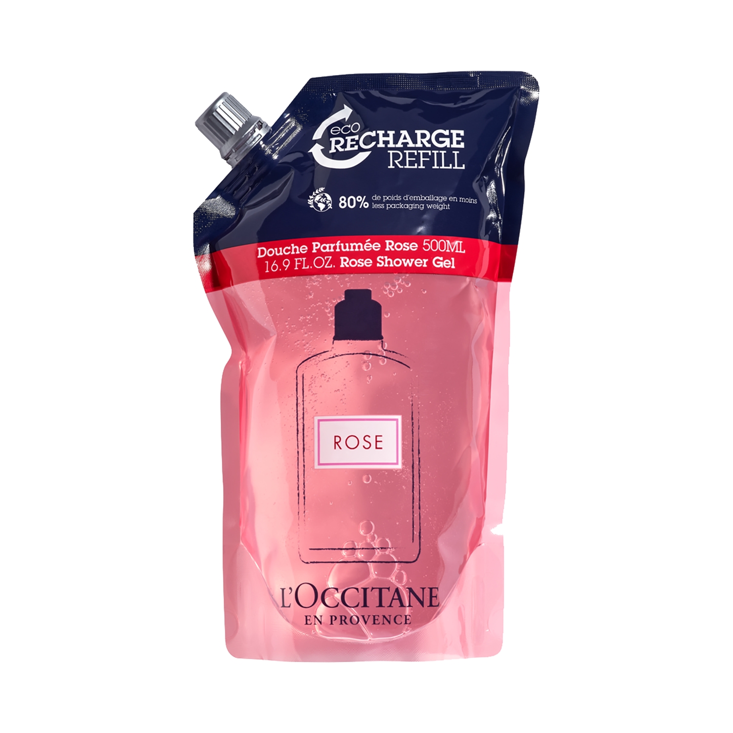 L'occitane | L'occitane Rose Shower Gel Eco-Refill (500ml)