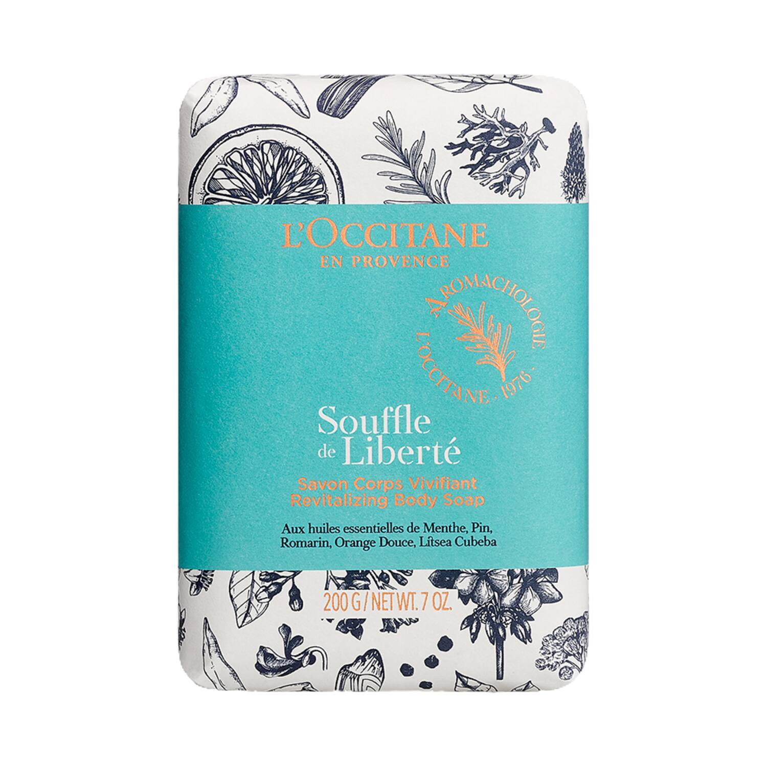 L'occitane | L'occitane Souffle De Liberte Revitalizing Body Soap (200g)