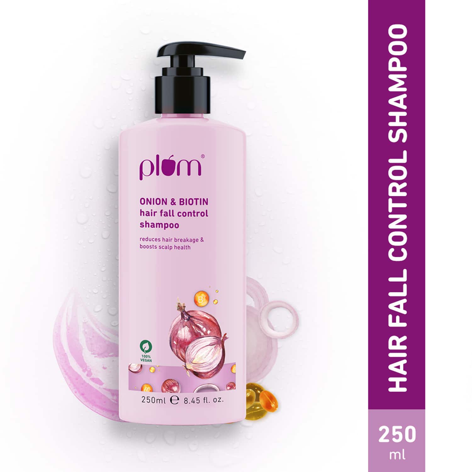 Plum | Plum Onion And Biotin Shampoo (250ml)