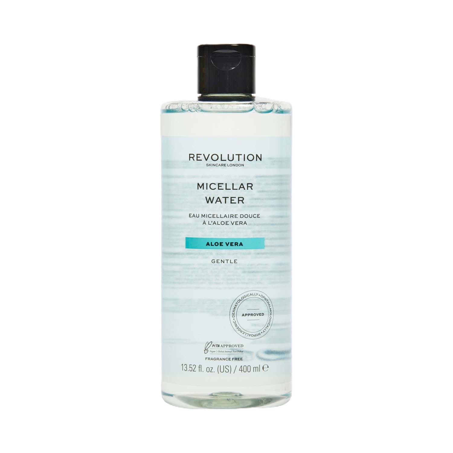 Makeup Revolution | Makeup Revolution Skincare Aloe Vera Gentle Micellar Water - Clear (400ml)