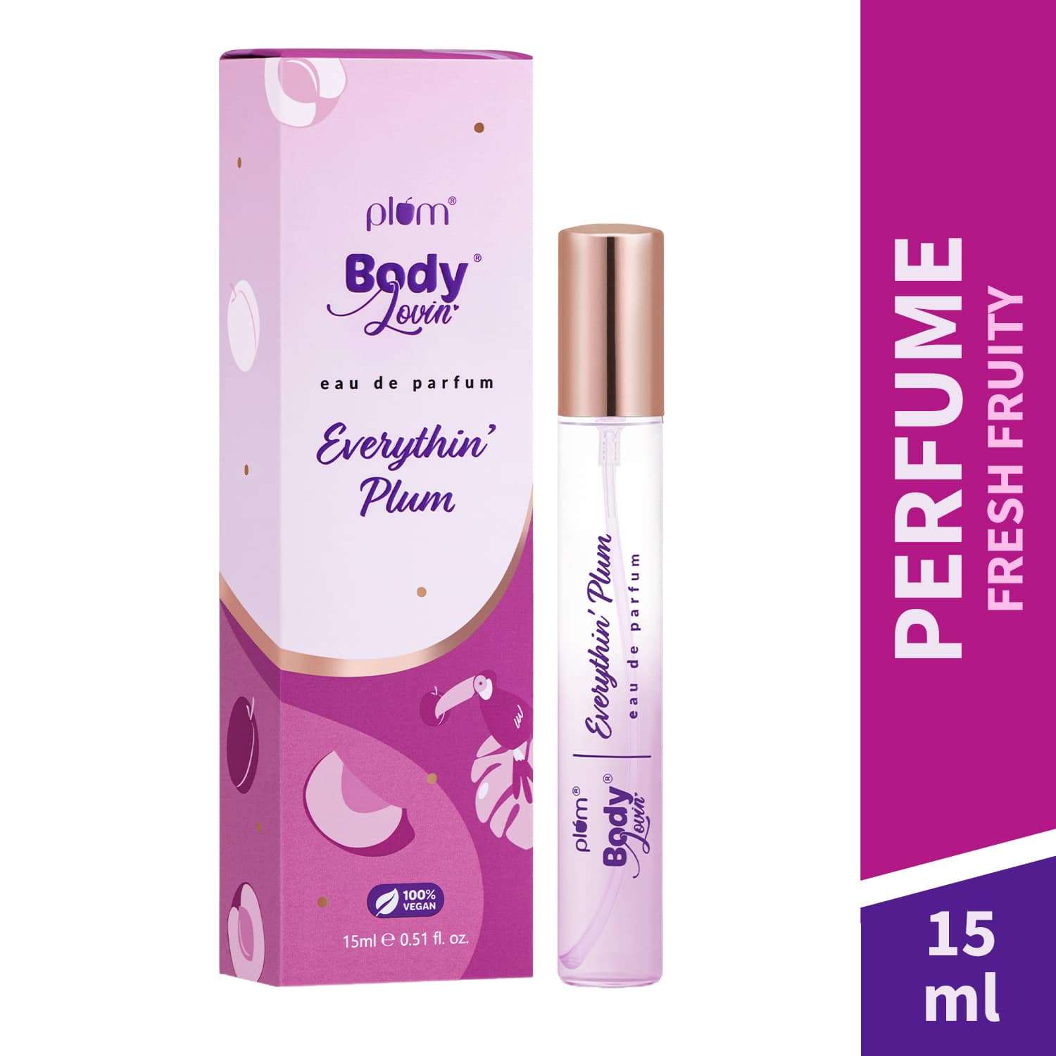 Plum | Plum Bodylovin Everythin Plum Eau De Parfum (15ml)