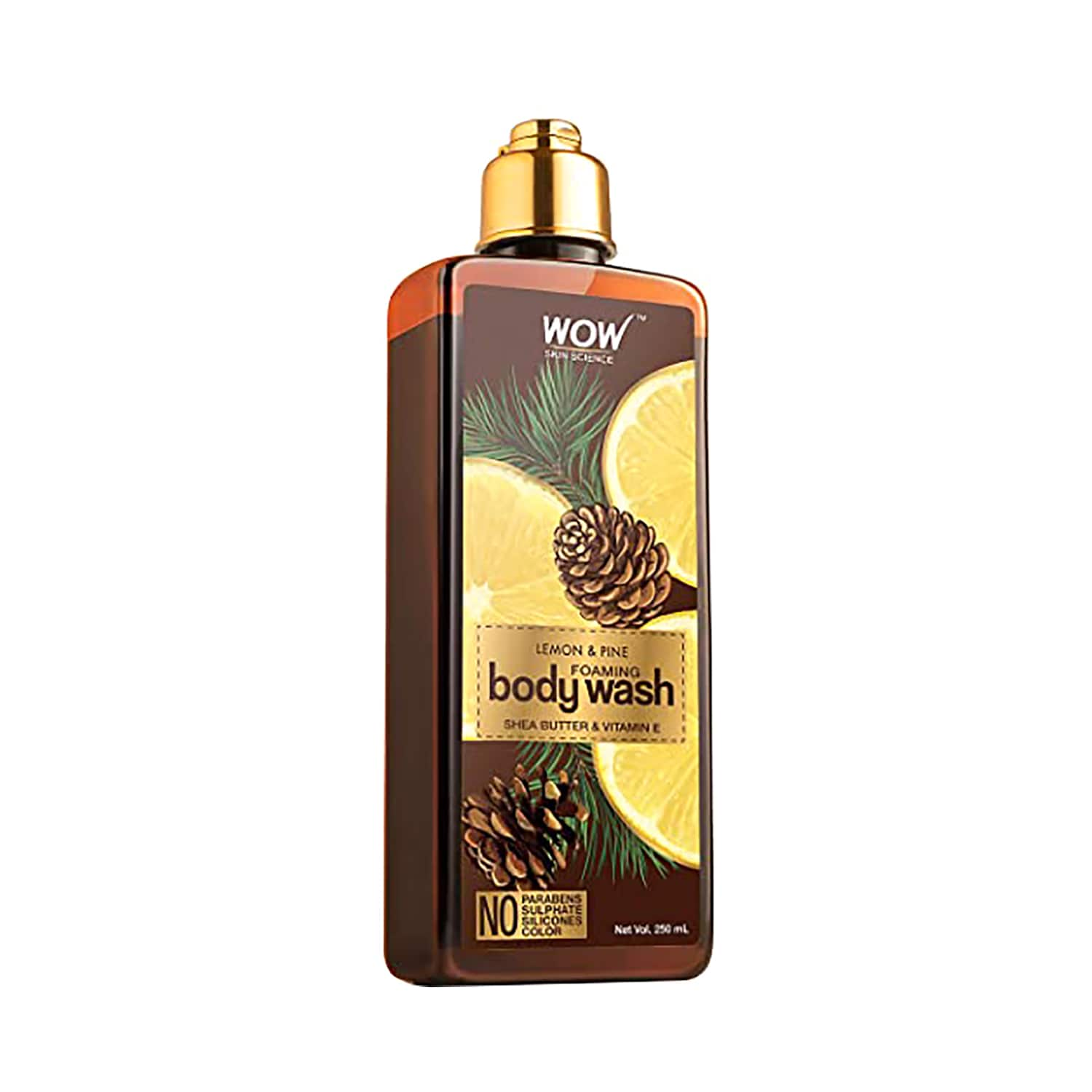 WOW SKIN SCIENCE | WOW SKIN SCIENCE Lemon & Pine Foaming Body Wash (250ml)