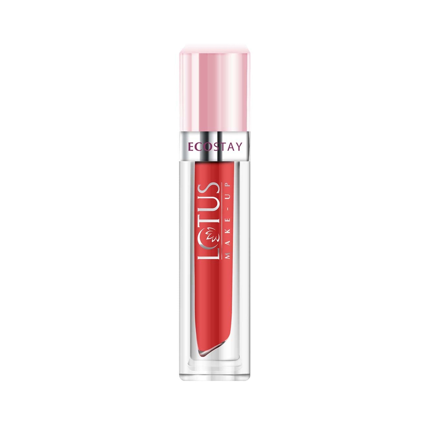Lotus | Lotus Makeup Ecostay Matte Lip Lacquer - EI08 Scarlet Red (4g)
