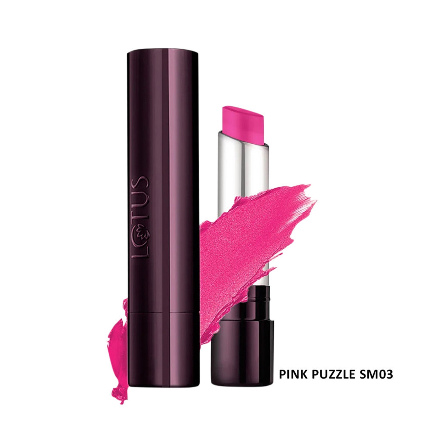 Lotus | Lotus Makeup Proedit Silk Touch Matte Lip Color - SM03 Pink Puzzle (4.2g)