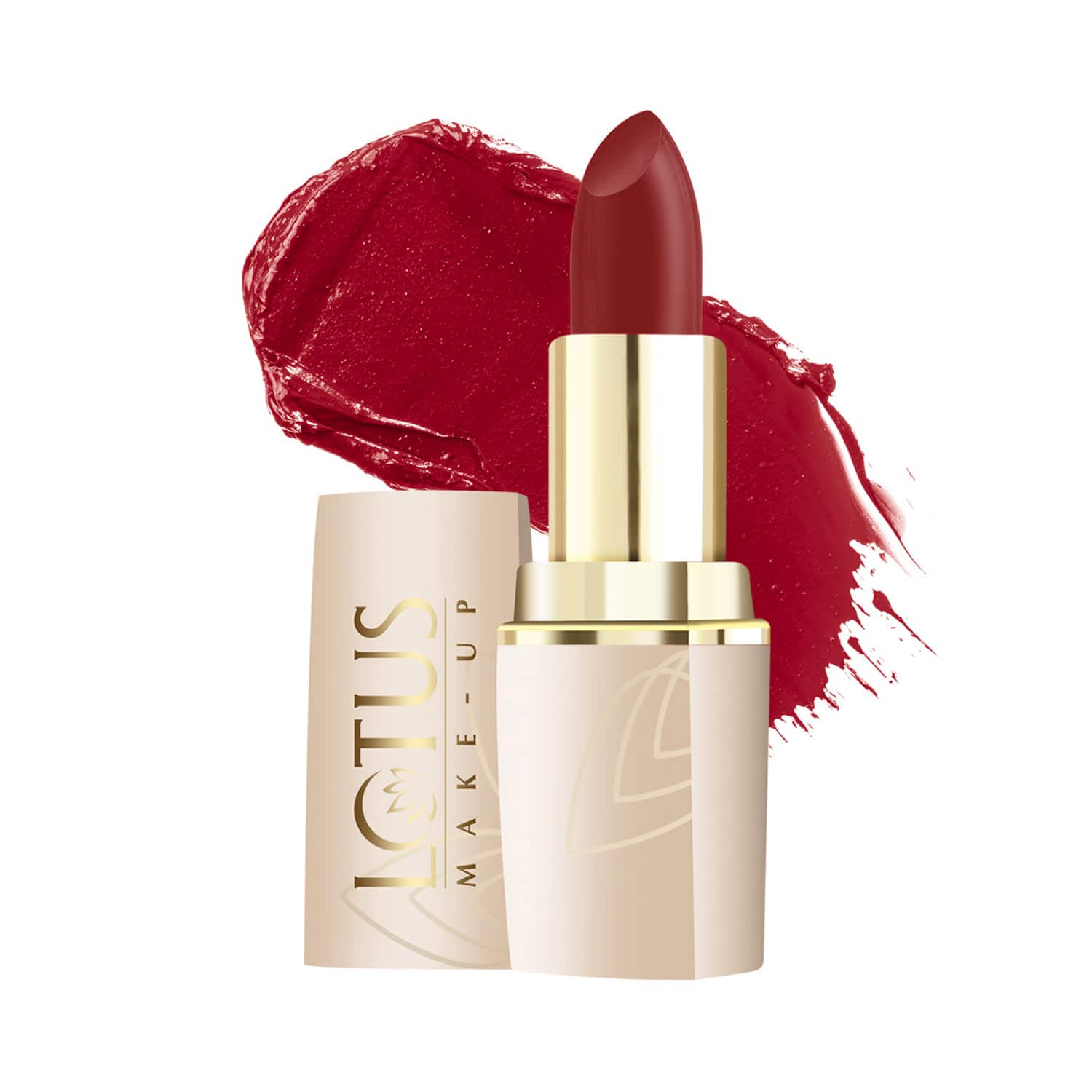 Lotus Makeup | Lotus Makeup Pure Colors Matte Lip Color - 725 Brick Red (4.2 g)