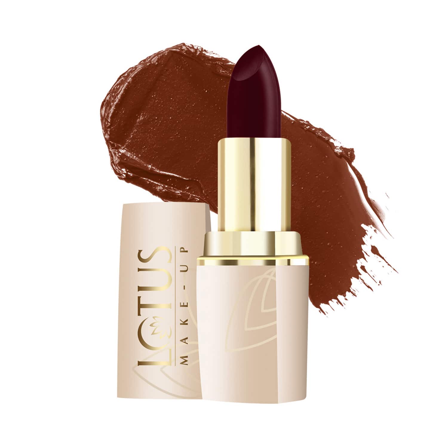 Lotus Makeup | Lotus Makeup Pure Colors Matte Lip Color - 730 Coco Brown (4.2 g)