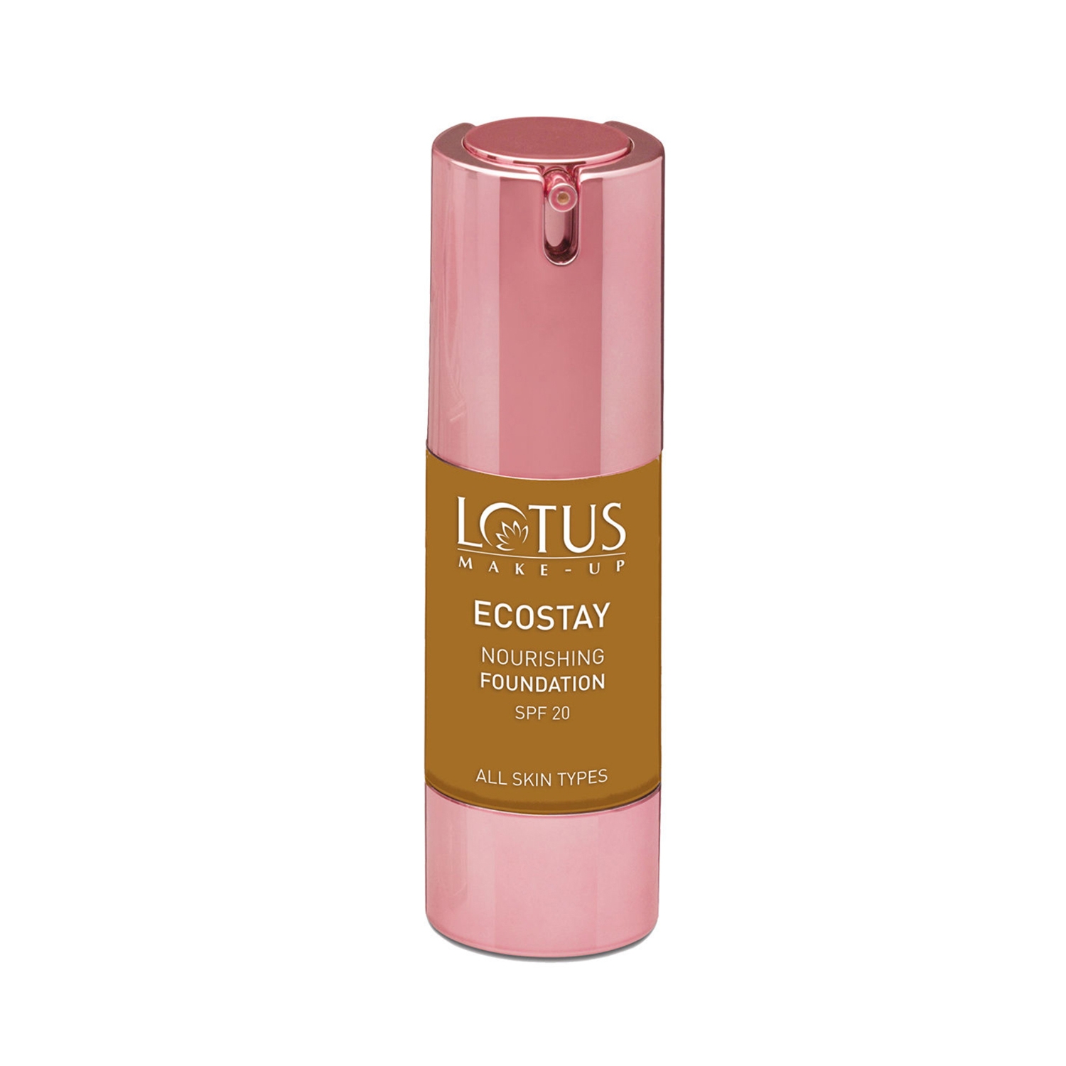 Lotus | Lotus Makeup Ecostay Nourishing Foundation SPF 20 - L5 Almond (30ml)