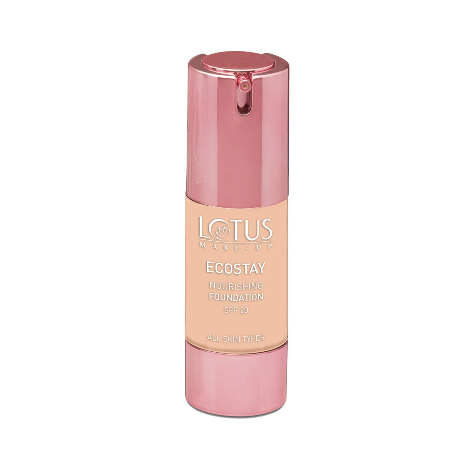 Lotus | Lotus Makeup Ecostay Nourishing Foundation SPF 20 - L2 Bright Angel (30ml)