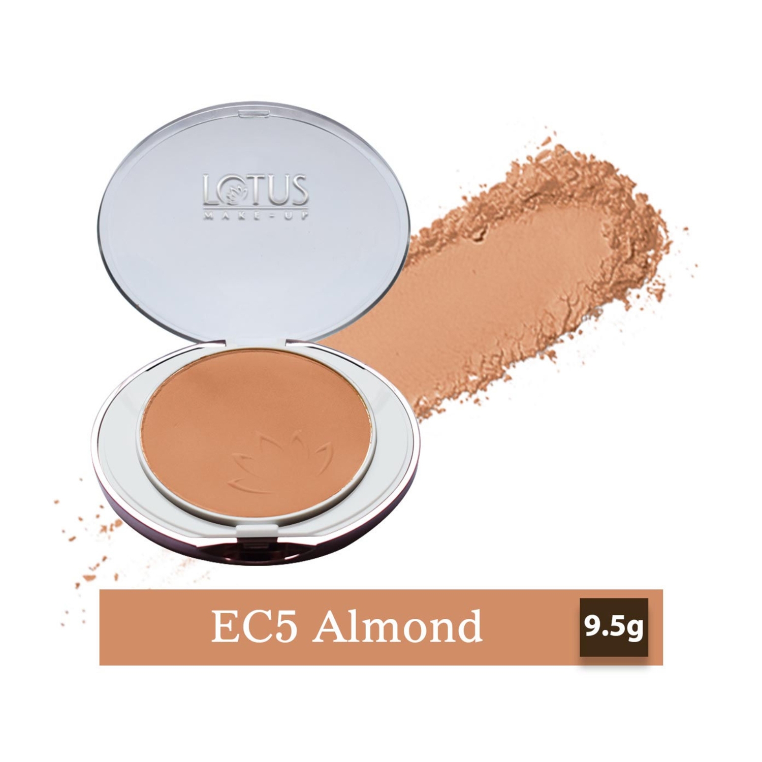 Lotus | Lotus Makeup Ecostay Ideal Finish Pressed Powder SPF 25 - EC5 Almond (9.5g)