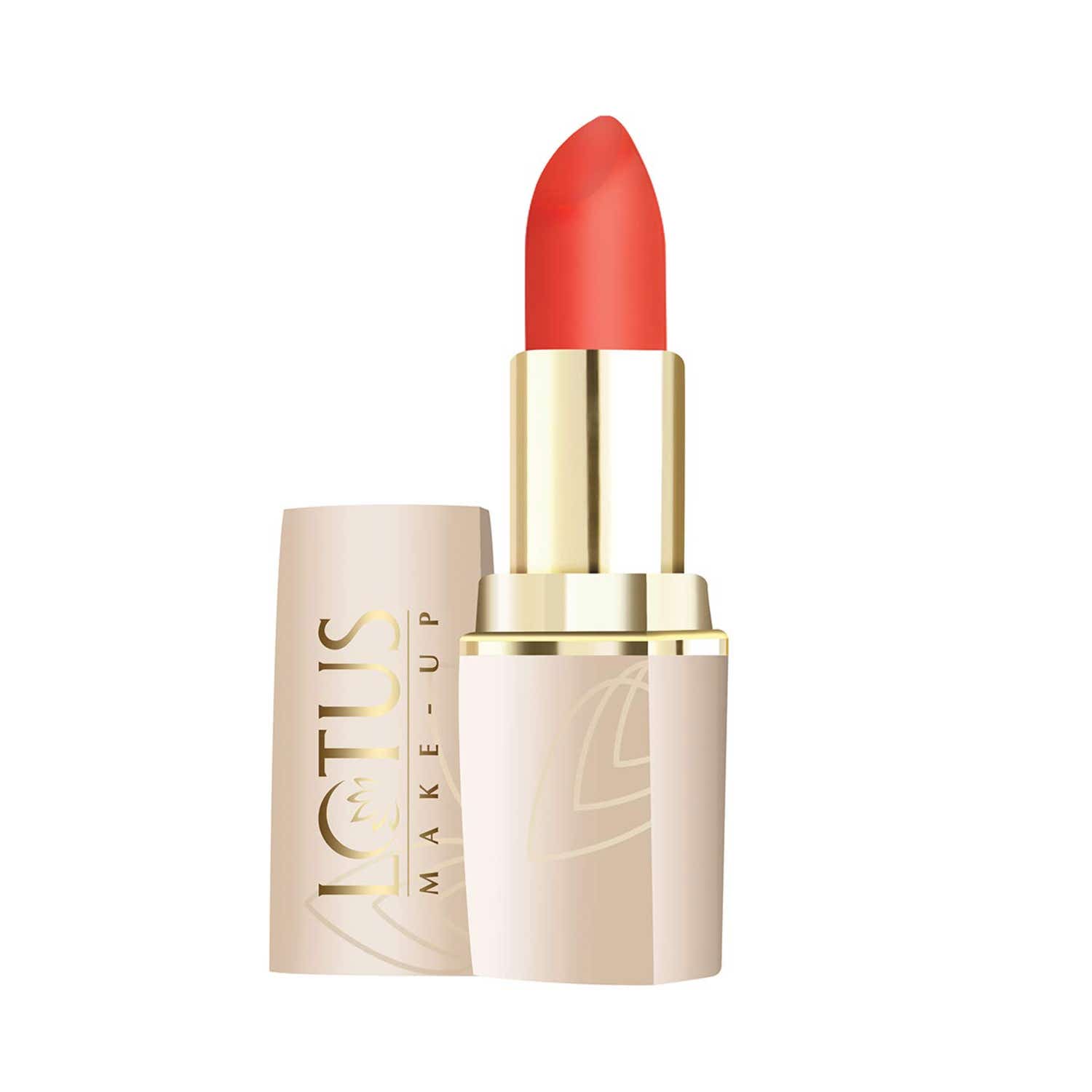 Buy Lotus Makeup Pure Colors Matte Lip Color - 724 Sunset Orange (4.2g ...